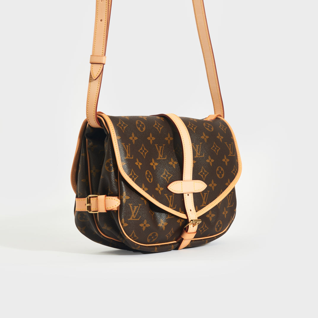 LOUIS VUITTON Saumur Monogram Crossbody Bag