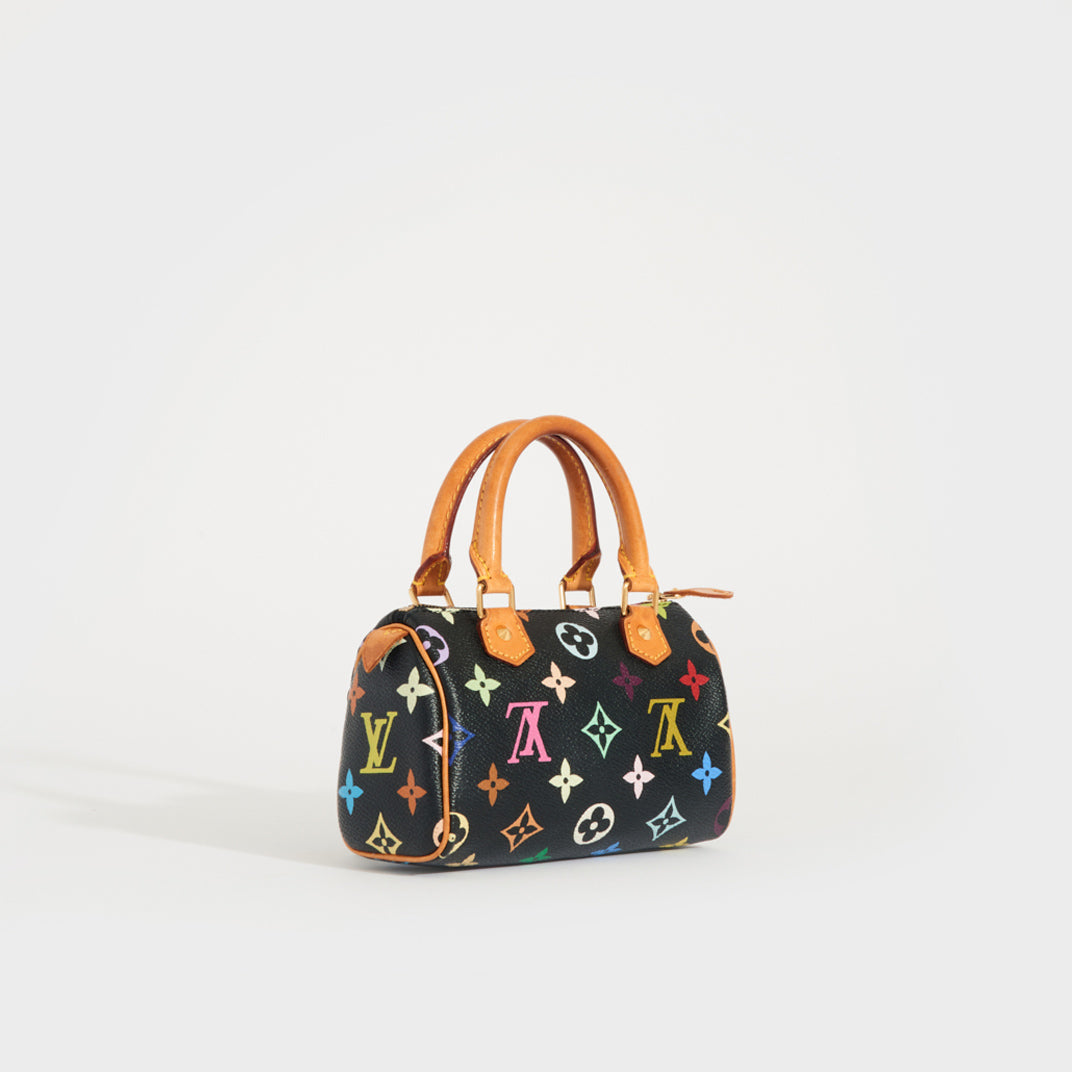 LOUIS VUITTON x Takashi Murakami Multicolor Mini Speedy COCOON