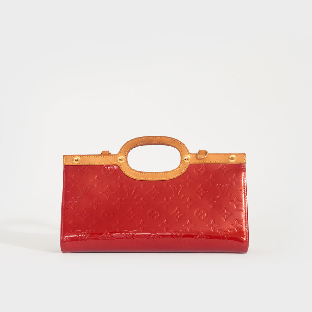 LOUIS VUITTON Vernis Roxbury Drive Two-Way Bag in Red 2010
