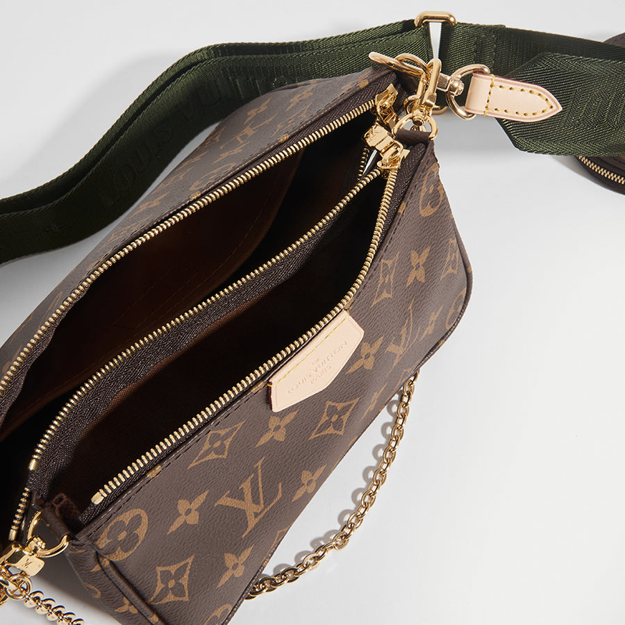 Louis Vuitton - Multi-Pochette Accessoires Bag with Khaki Strap