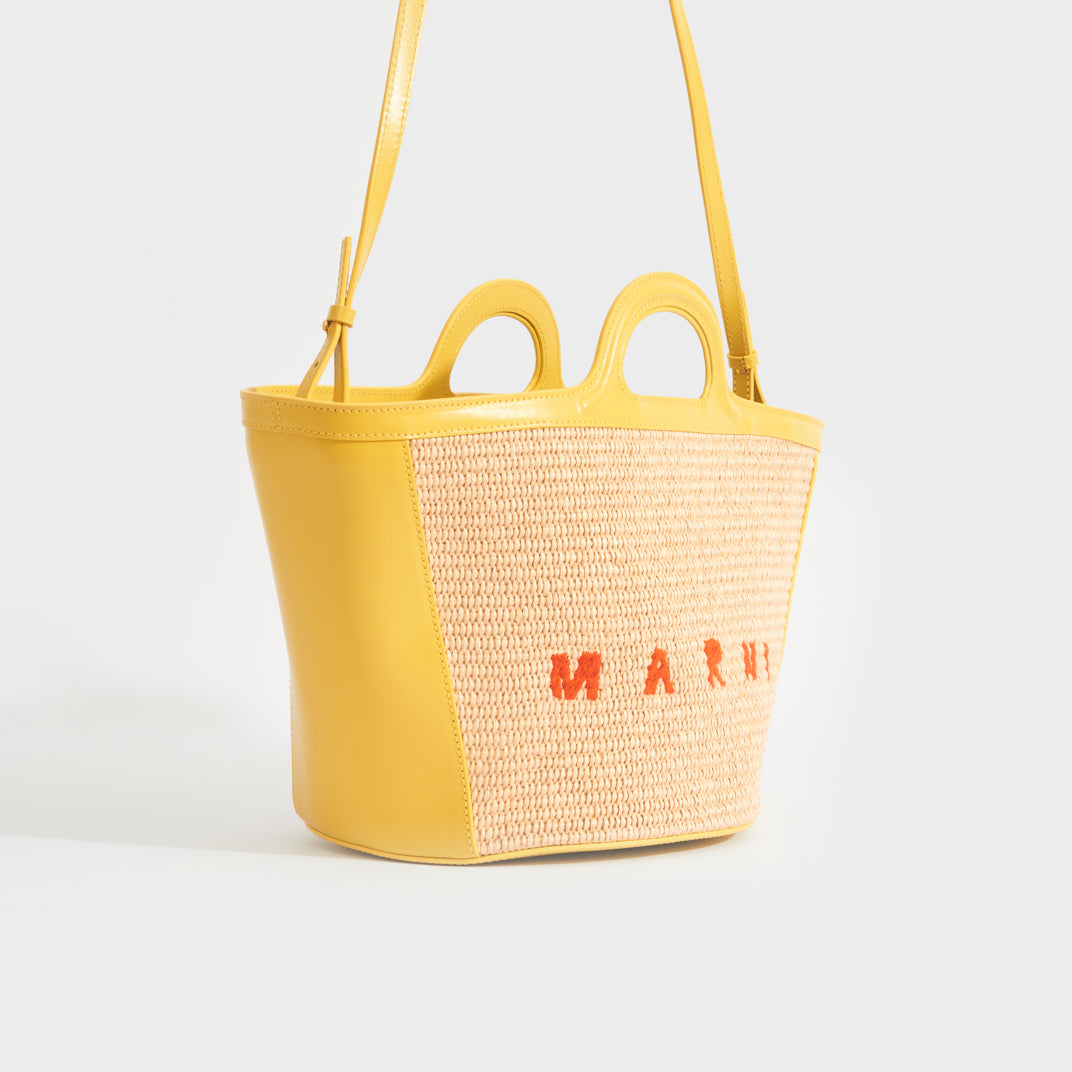 MARNI Small Tropicalia Basket Top Handle Bag | COCOON