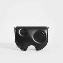 Load image into Gallery viewer, OFF-WHITE Burrow Saddle Bag in Black with cross-body strap