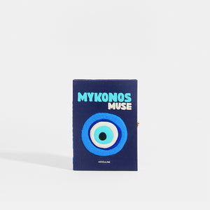 OLYMPIA LE-TAN Book Clutch Mykonos in Blue