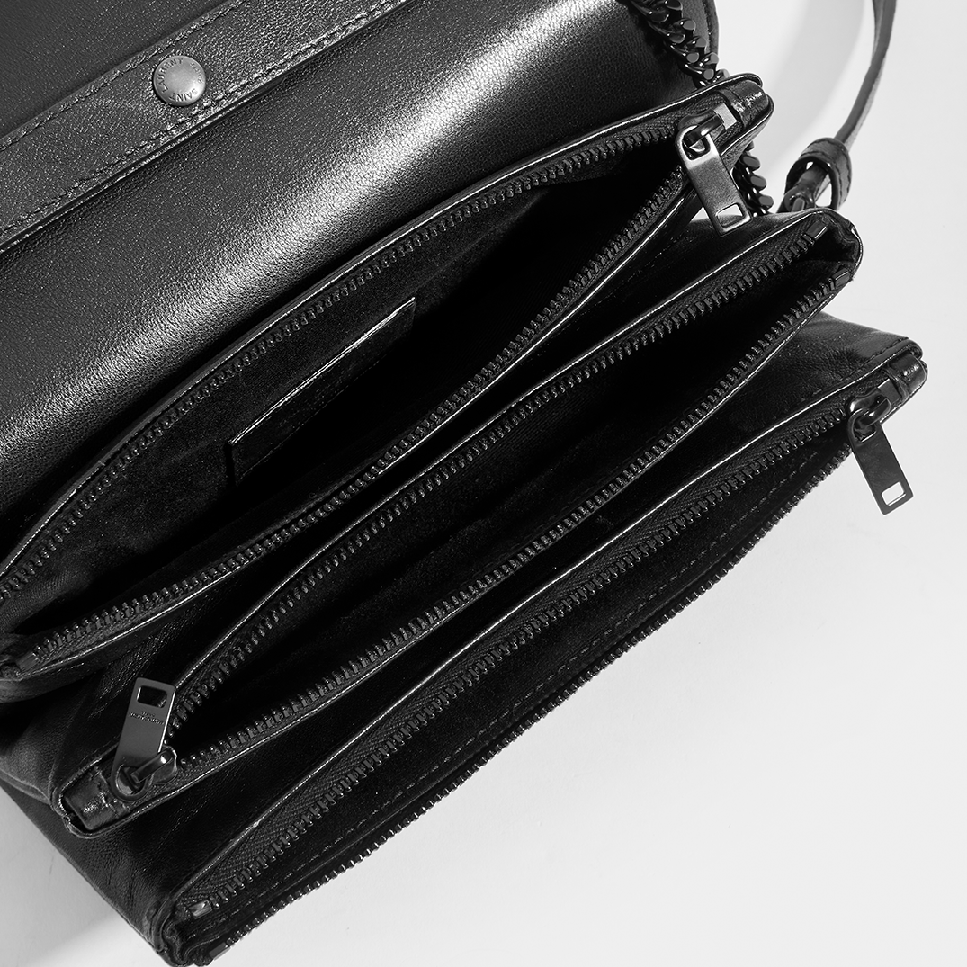 Angie Quilted Leather Shoulder Bag