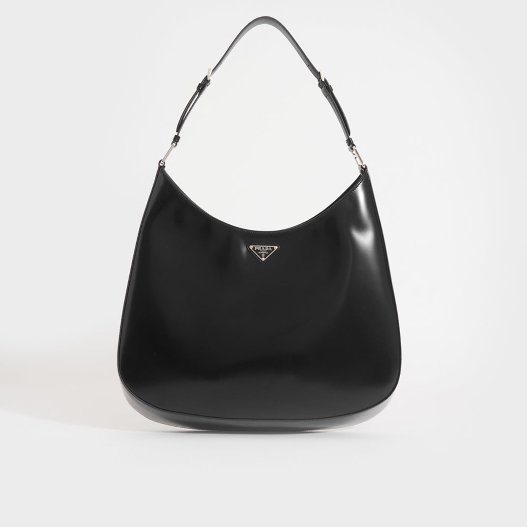 Maxi Cleo Shoulder Bag in Black