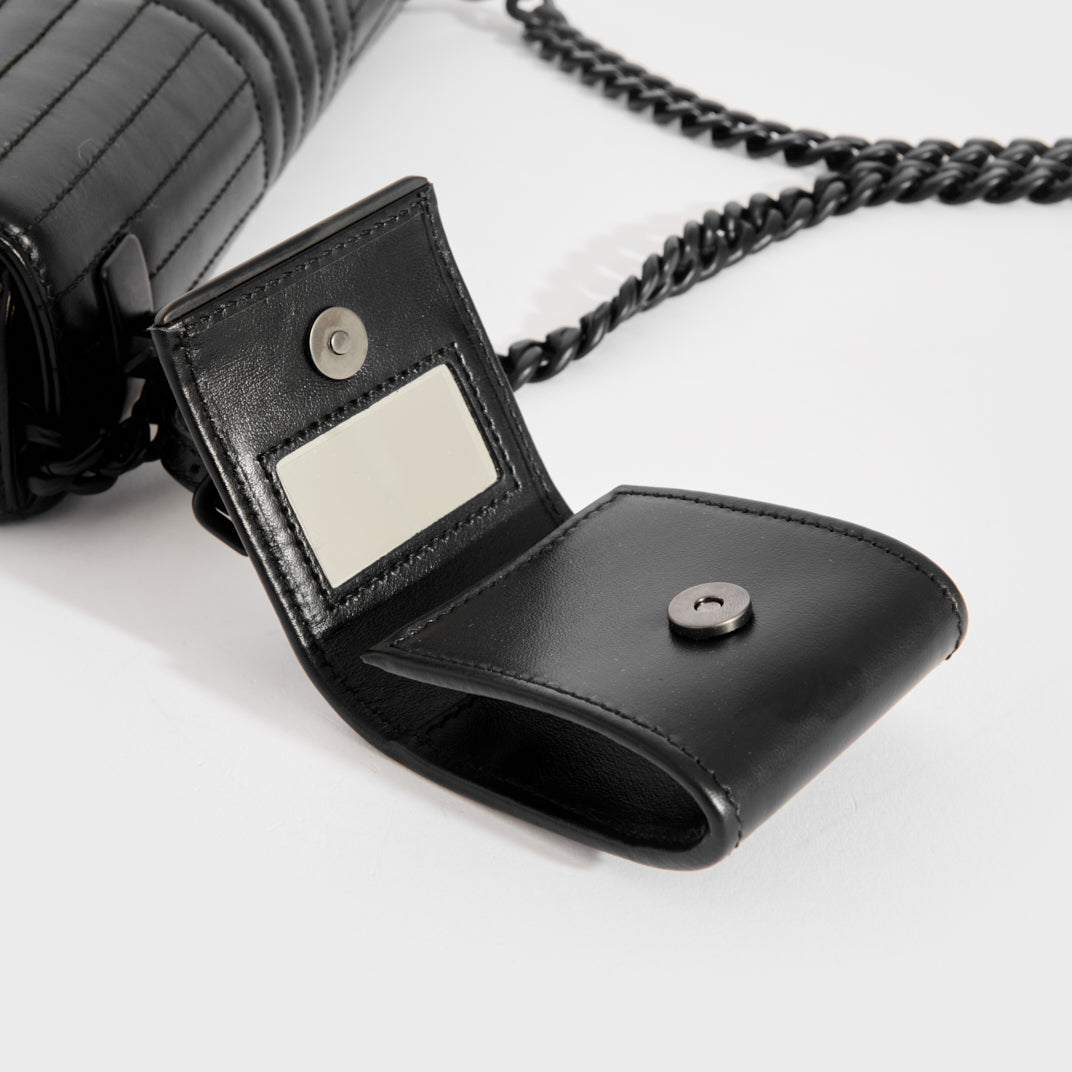 Large Diagramme Shoulder Bag with Black Hardware