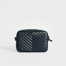 Load image into Gallery viewer, SAINT LAURENT Lou Camera Bag in Navy Leather