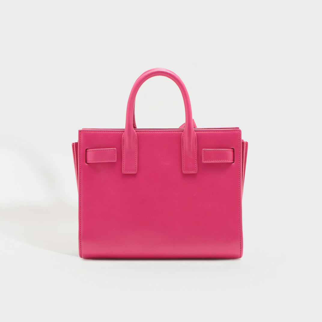 SAINT LAURENT Sac de Jour Nano shoulder bag in Pink COCOON