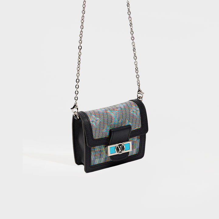 Mini Dauphine in Damier Monogram LV Pop Blue