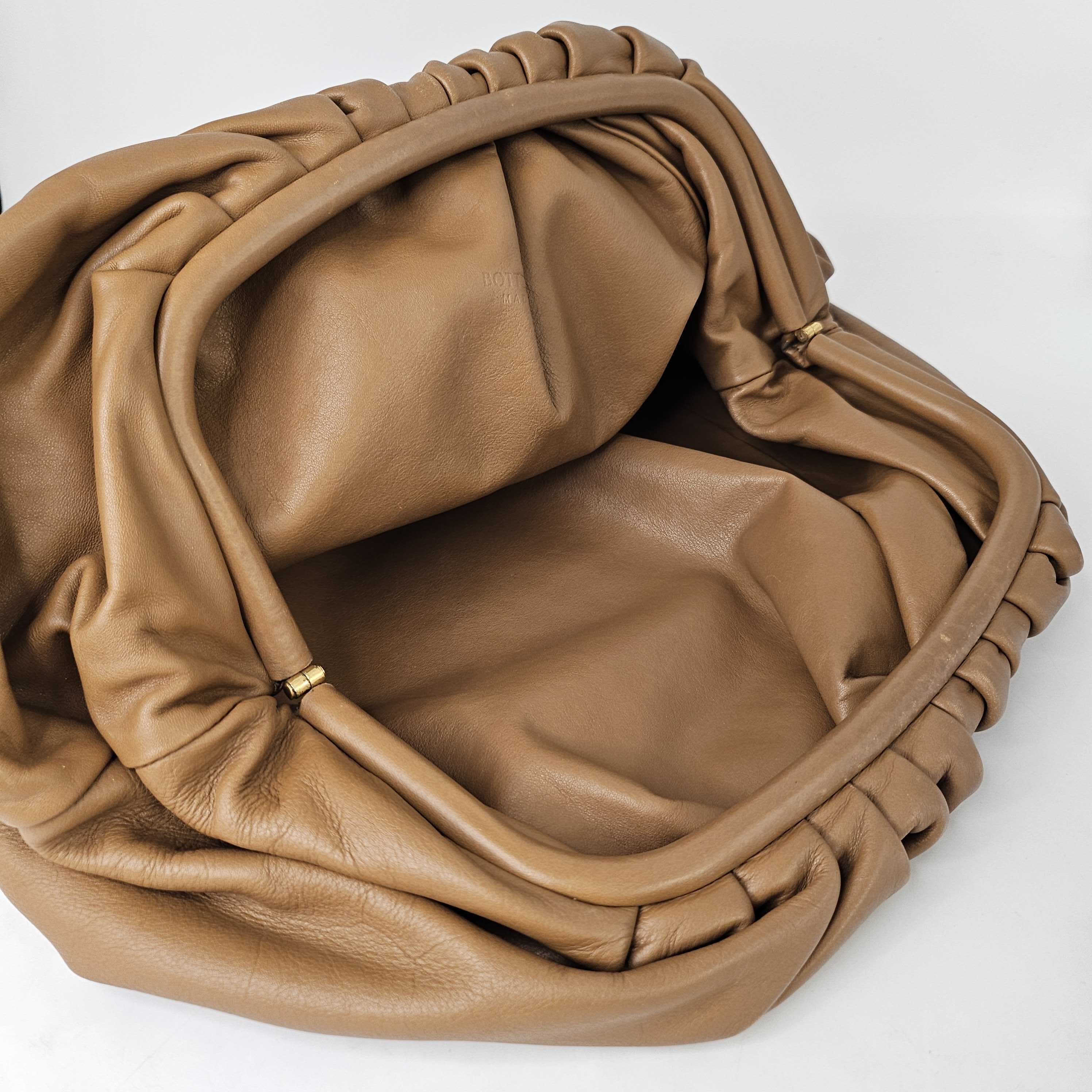 The Pouch Leather Clutch in Cammello [ReSale]