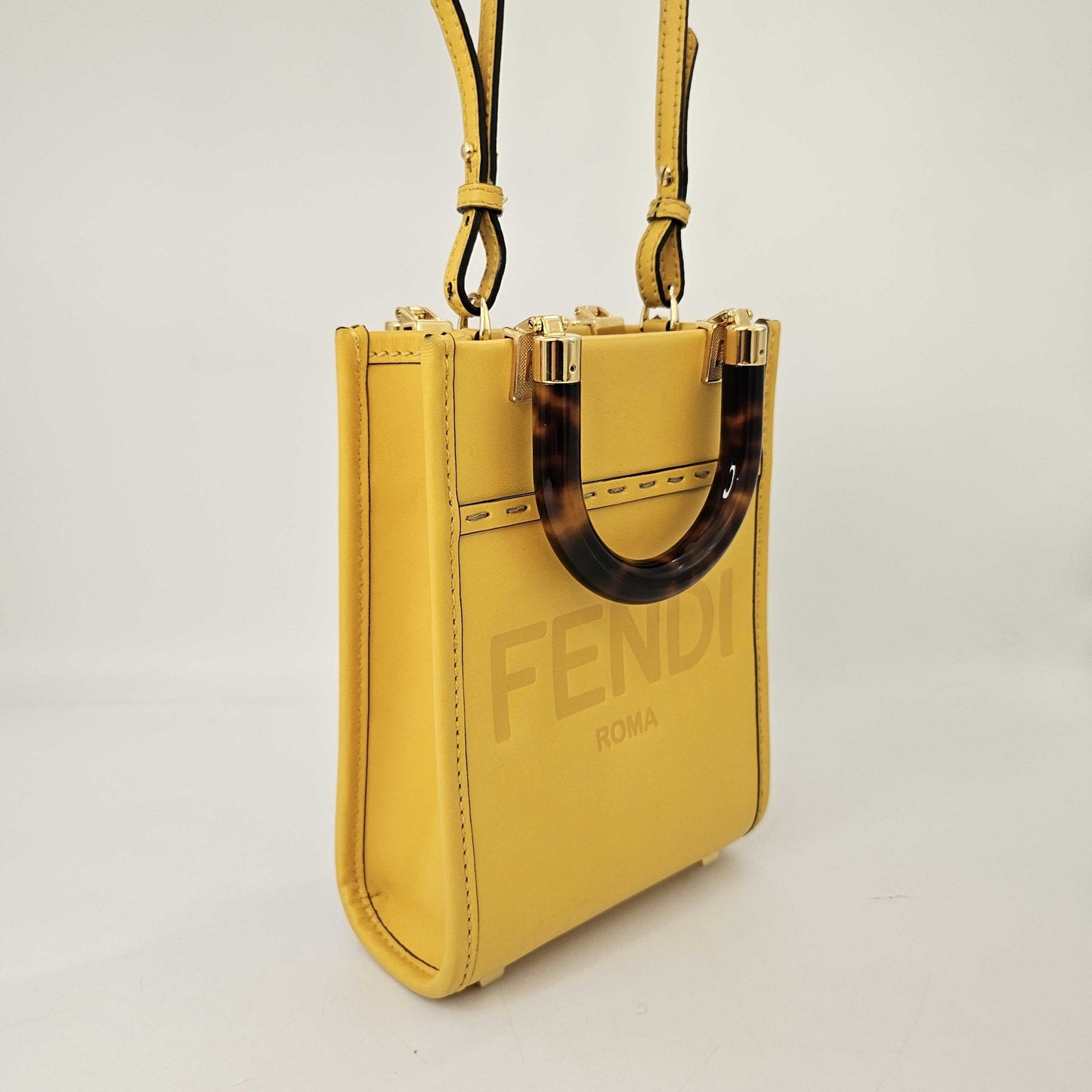 Sunshine Mini Shopper Bag in Yellow [ReSale]