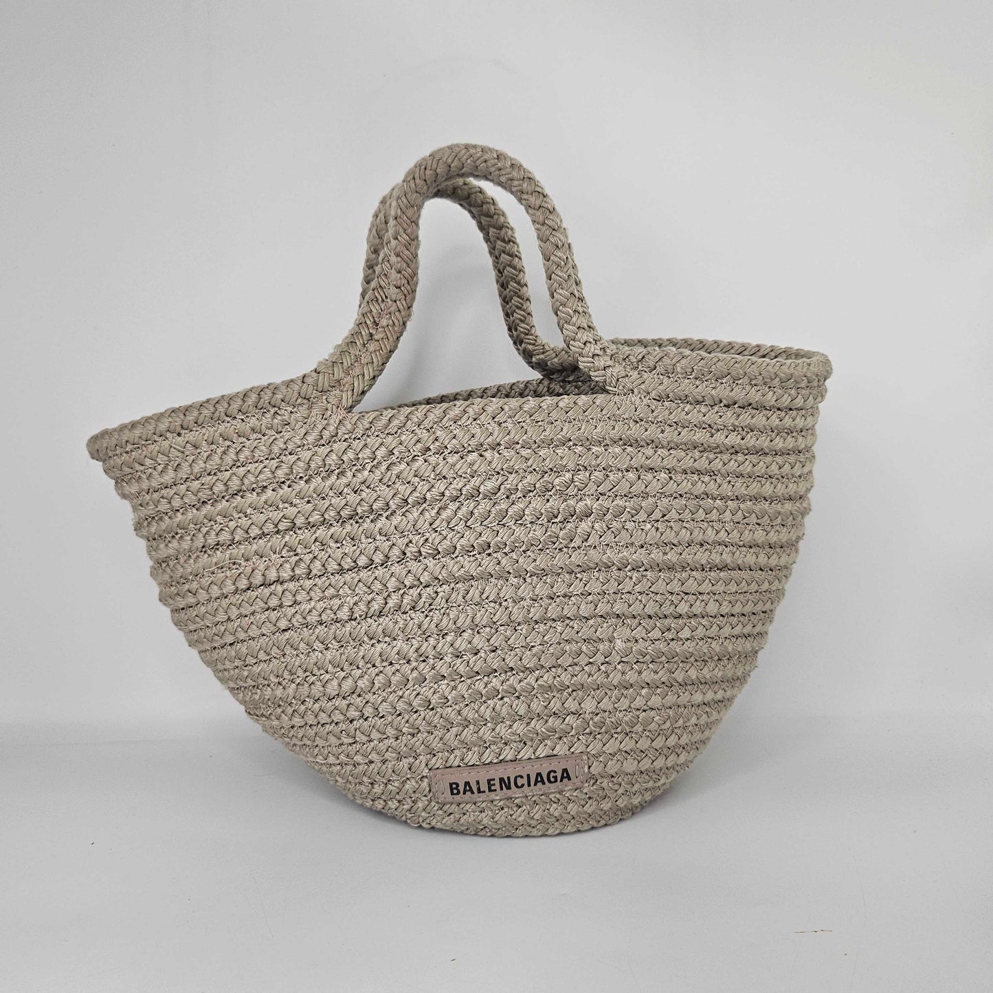 Small Ibiza Basket Bag in Beige [ReSale]