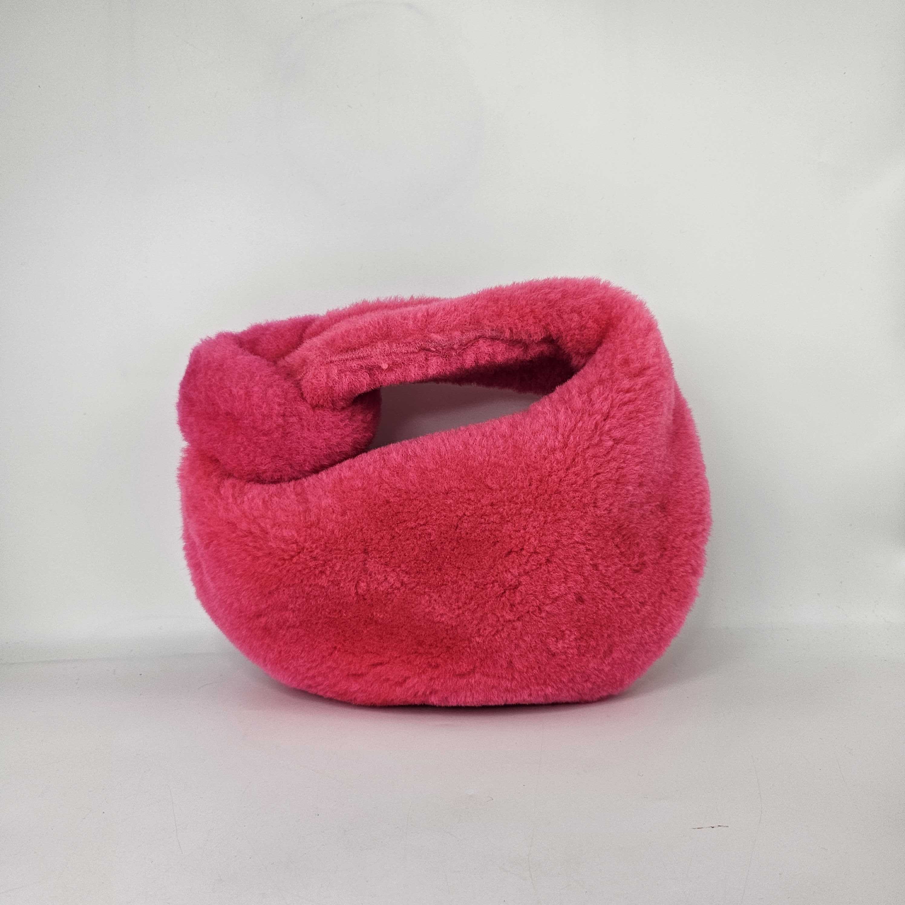 Mini Jodie Bag in Hot Pink Shearling [ReSale]