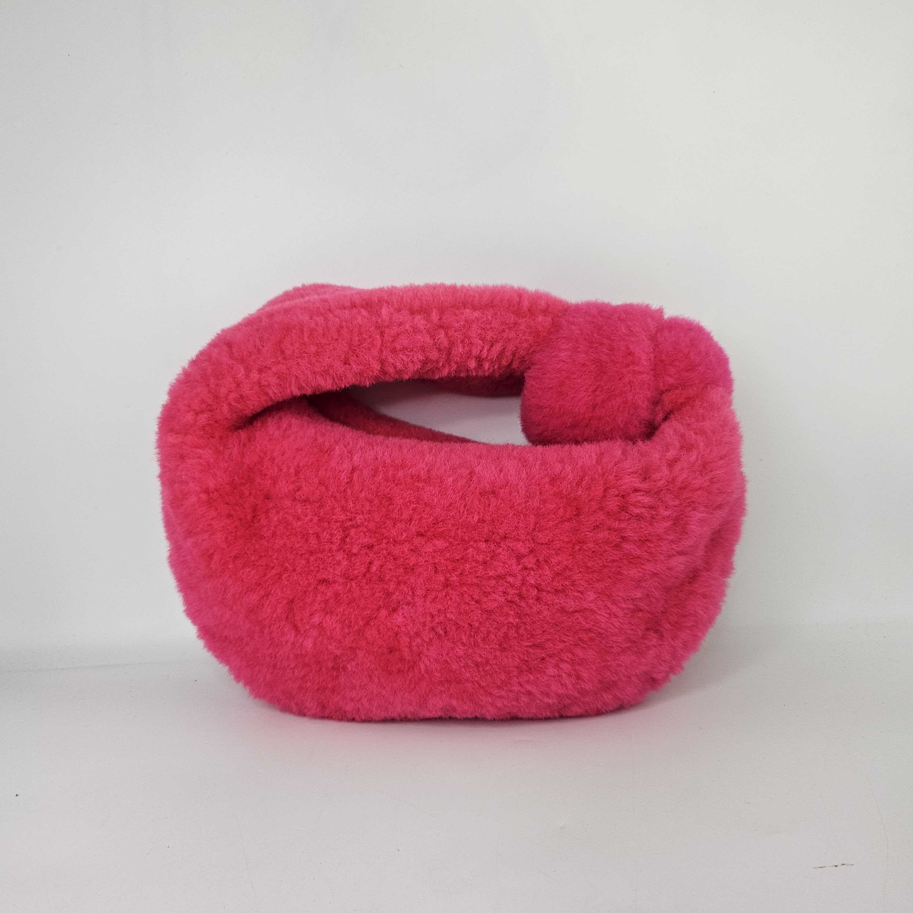 Mini Jodie Bag in Hot Pink Shearling [ReSale]