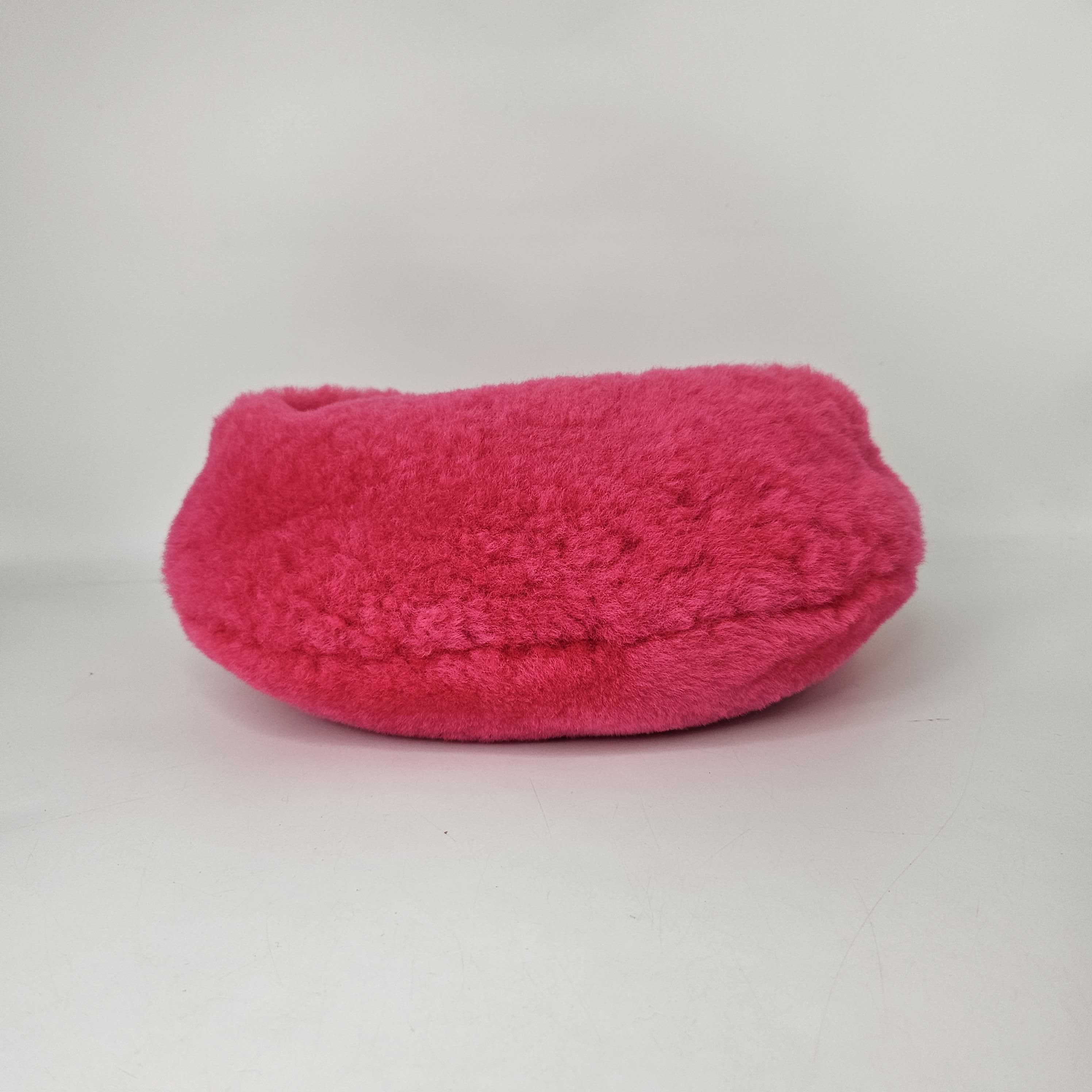Mini Jodie Bag in Hot Pink Shearling [ReSale]