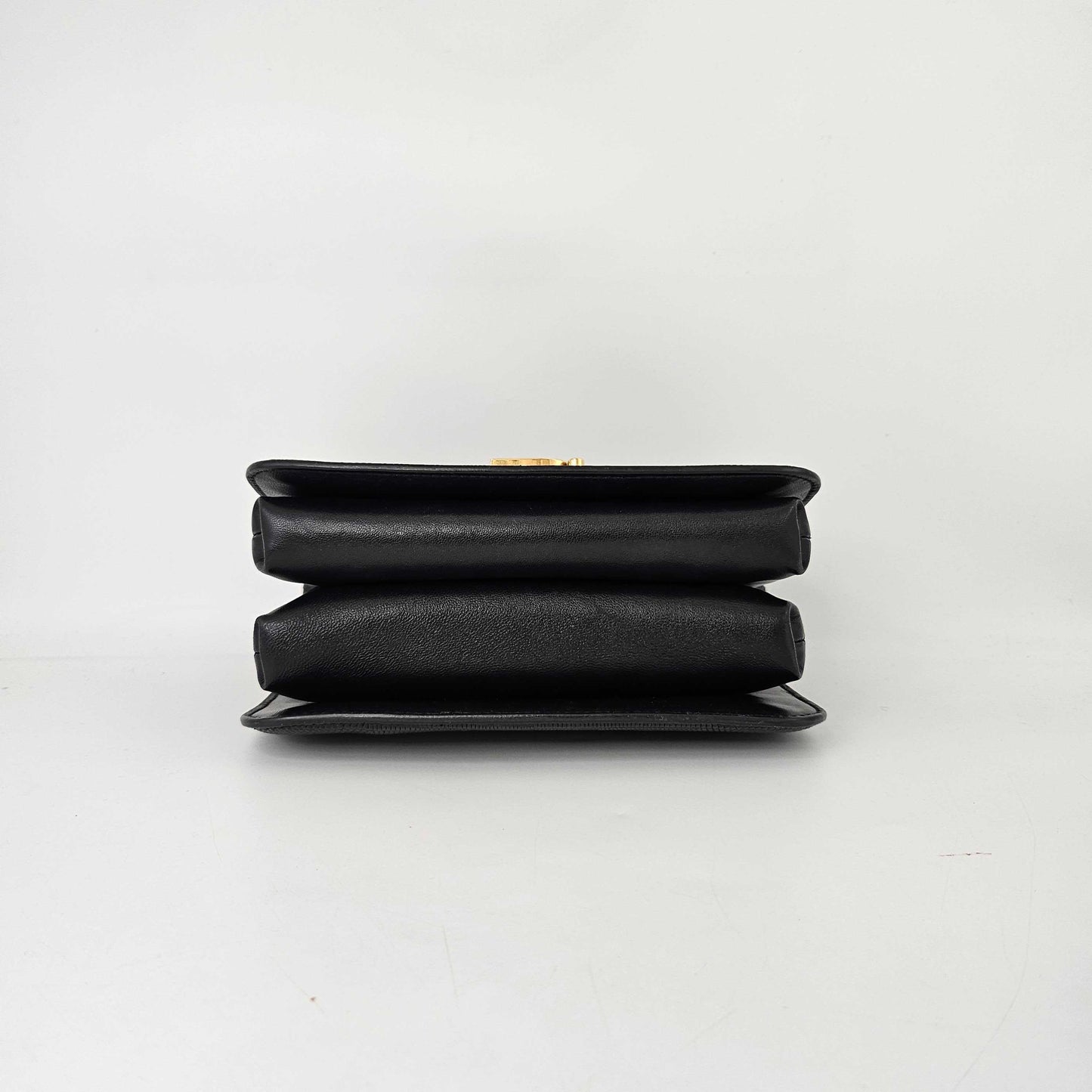 B Small Lizard Effect Cross-body Bag in Black [ReSale]