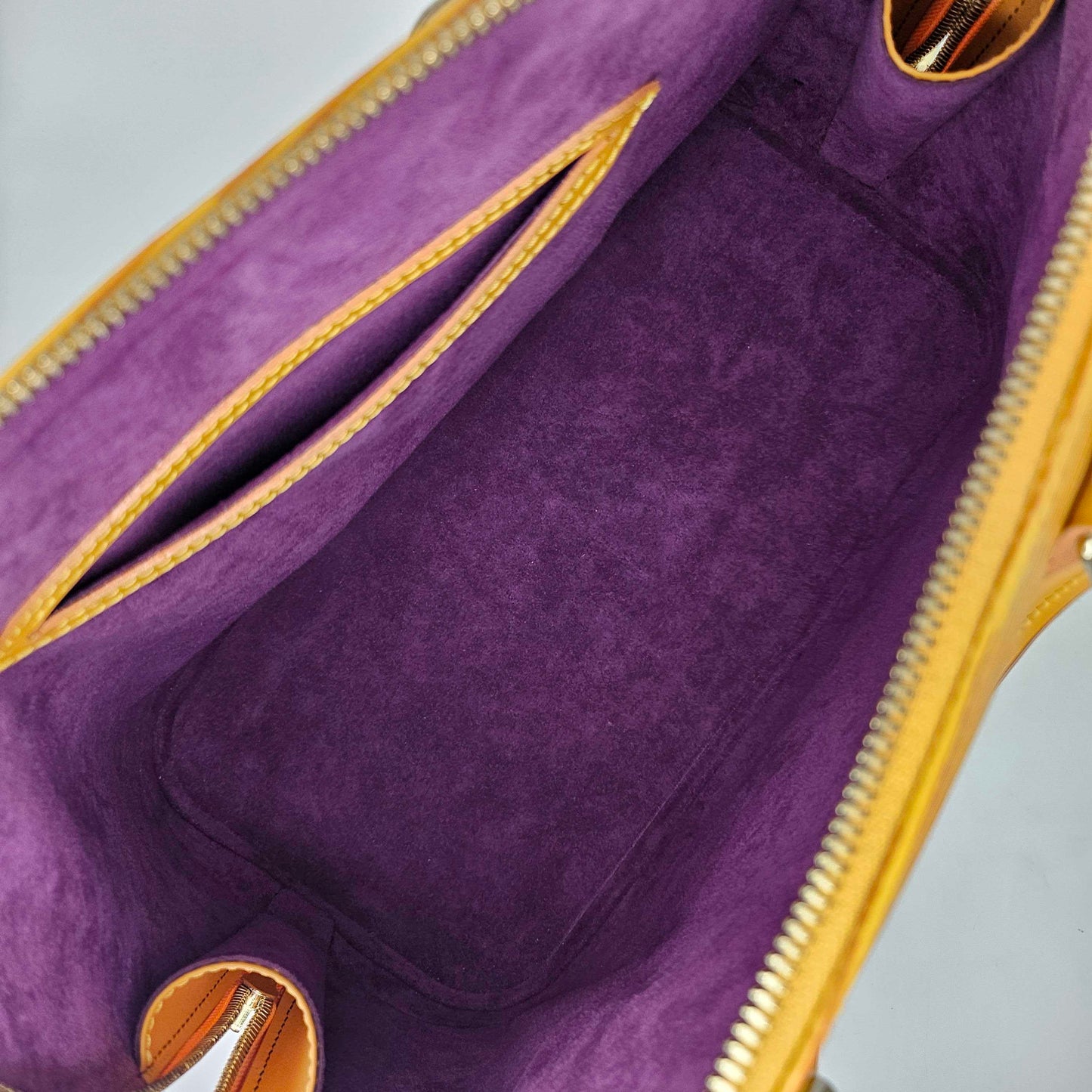 Alma MM Bag in Yellow Epi Leather [ReSale]