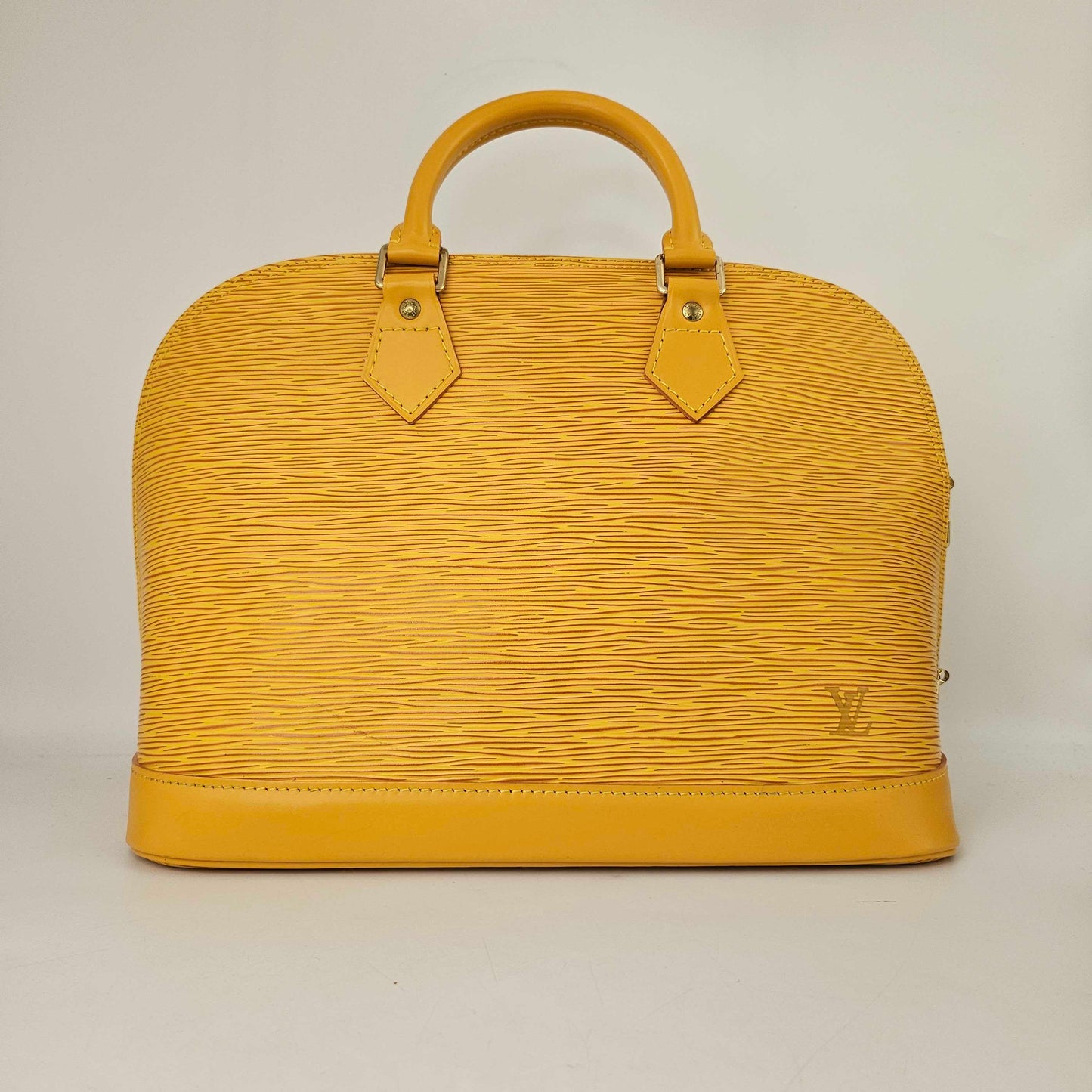 Alma MM Bag in Yellow Epi Leather [ReSale]