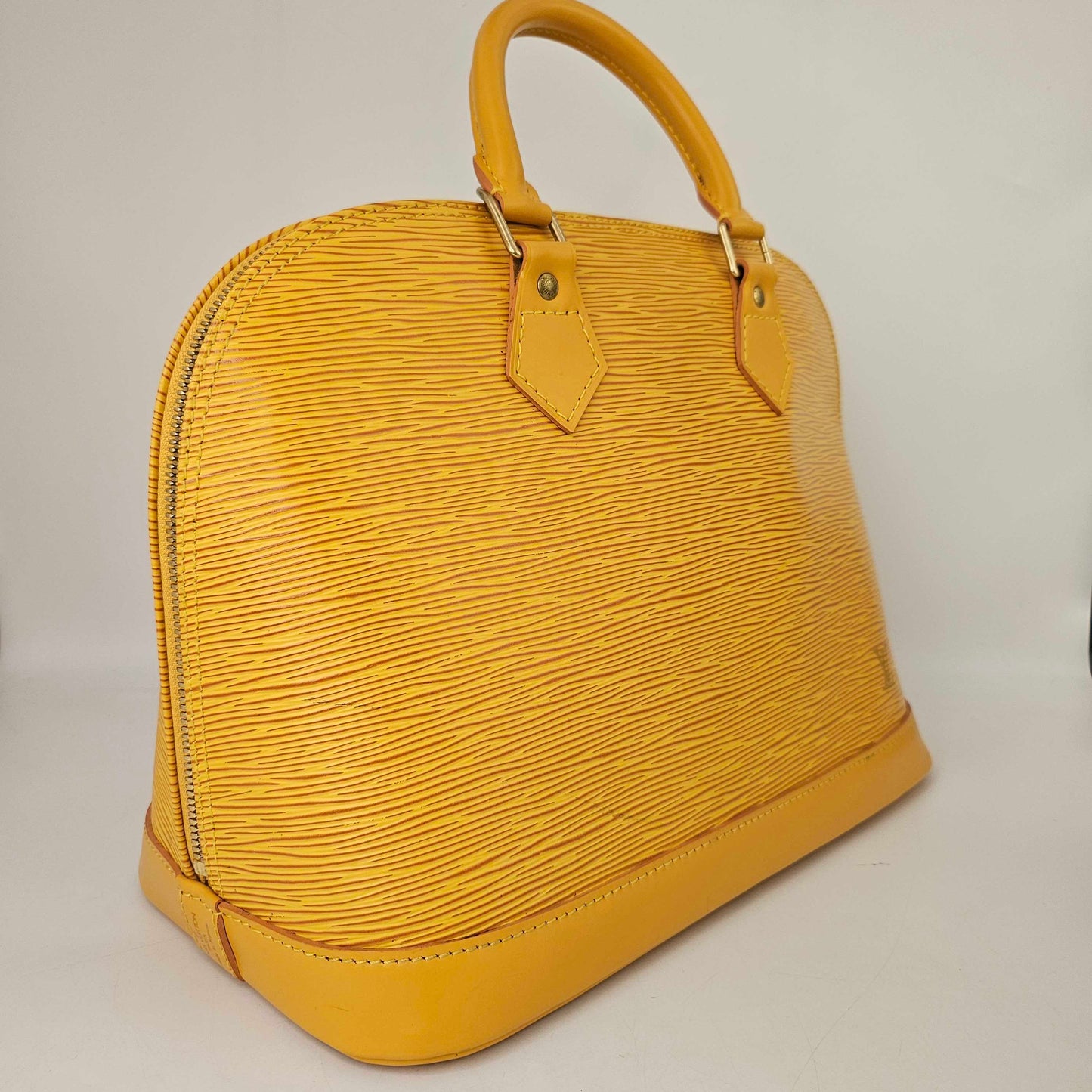 Alma MM Bag in Yellow Epi Leather [ReSale]