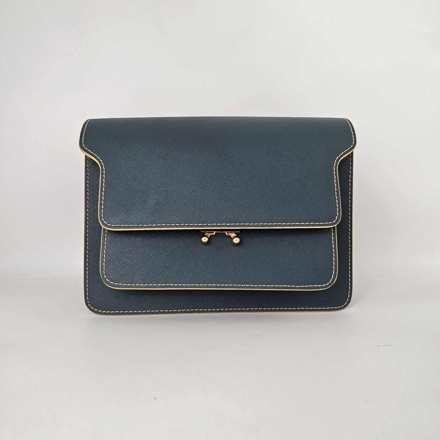 Trunk Shoulder Bag in Oil Blue [ReSale]