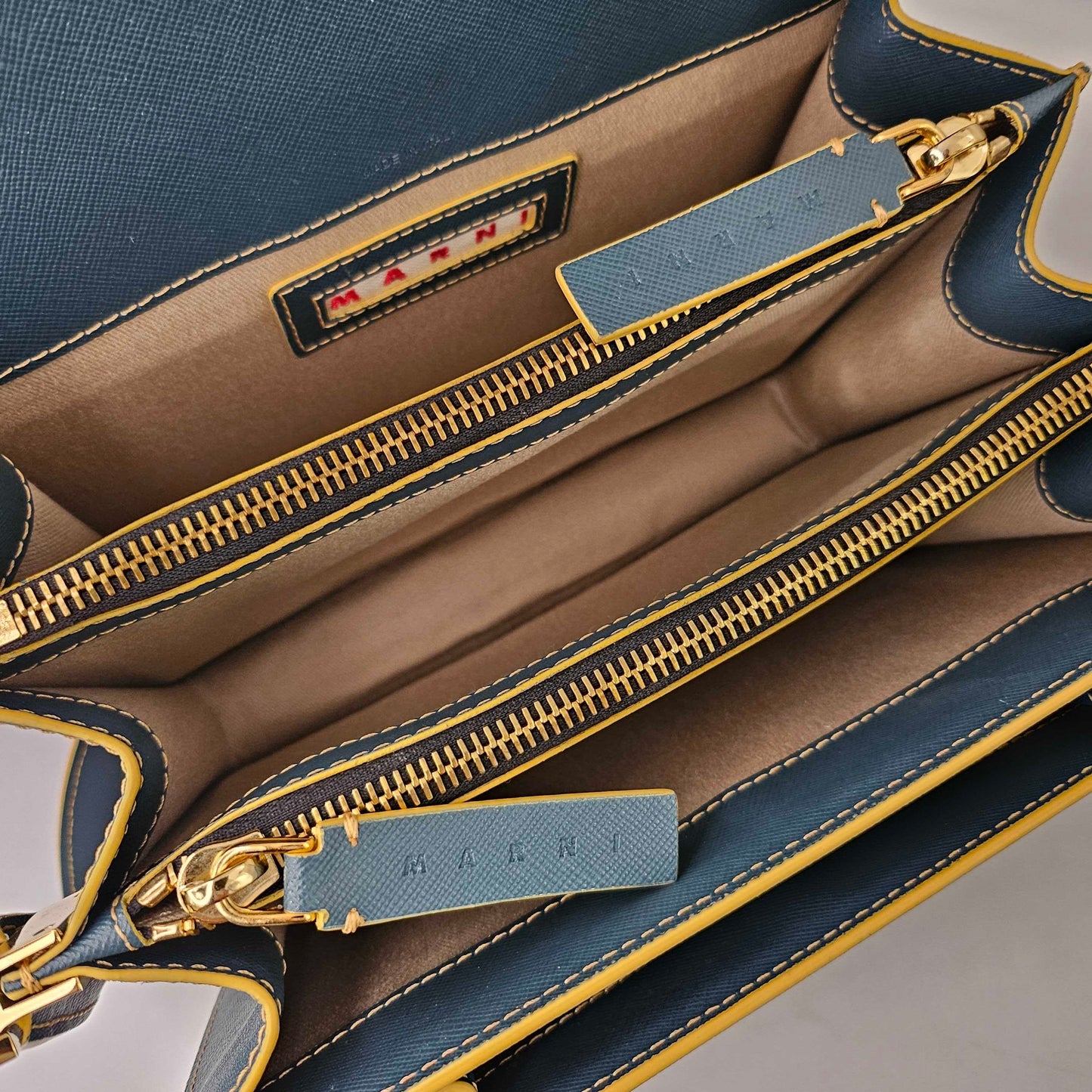 Trunk Shoulder Bag in Oil Blue [ReSale]