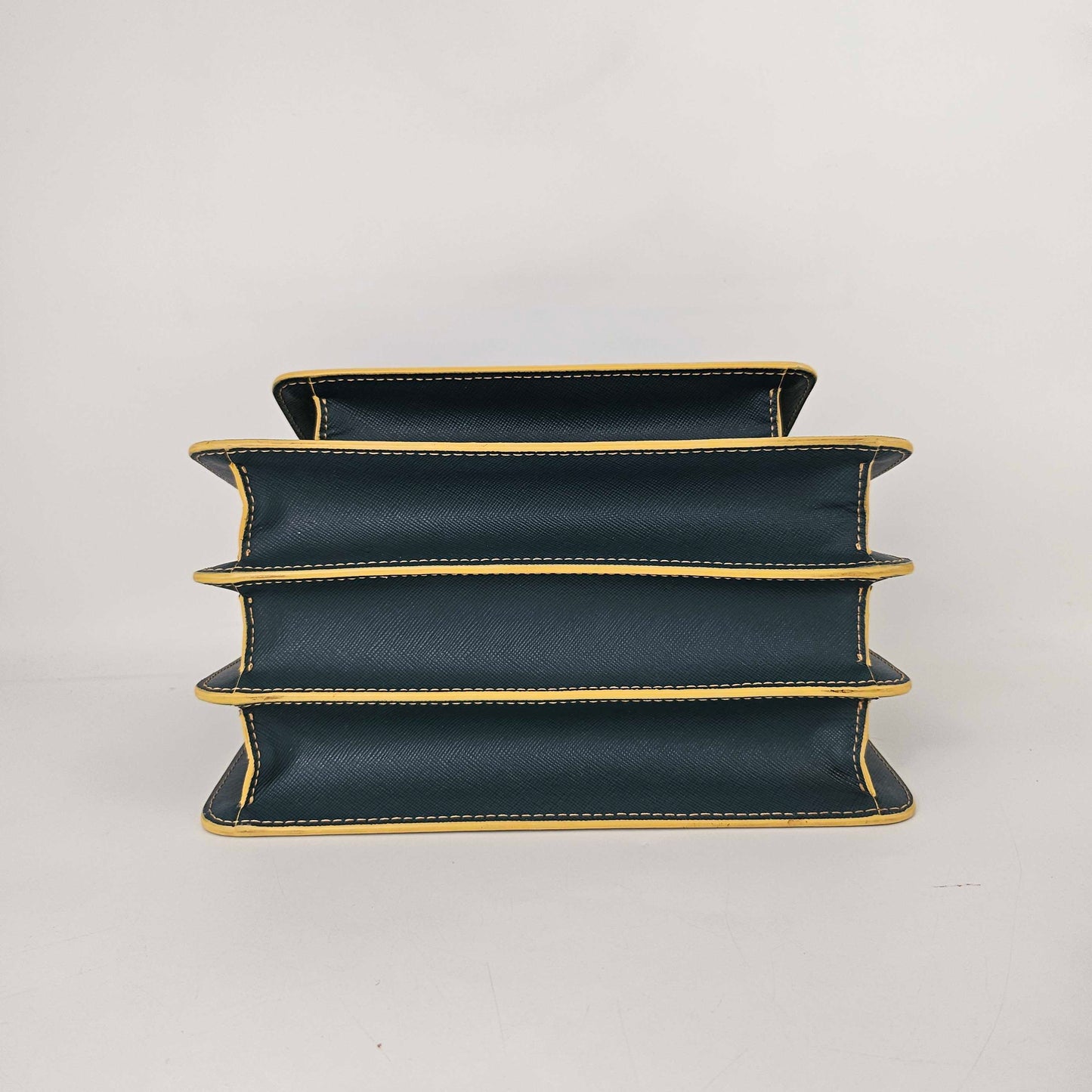 Trunk Shoulder Bag in Oil Blue [ReSale]