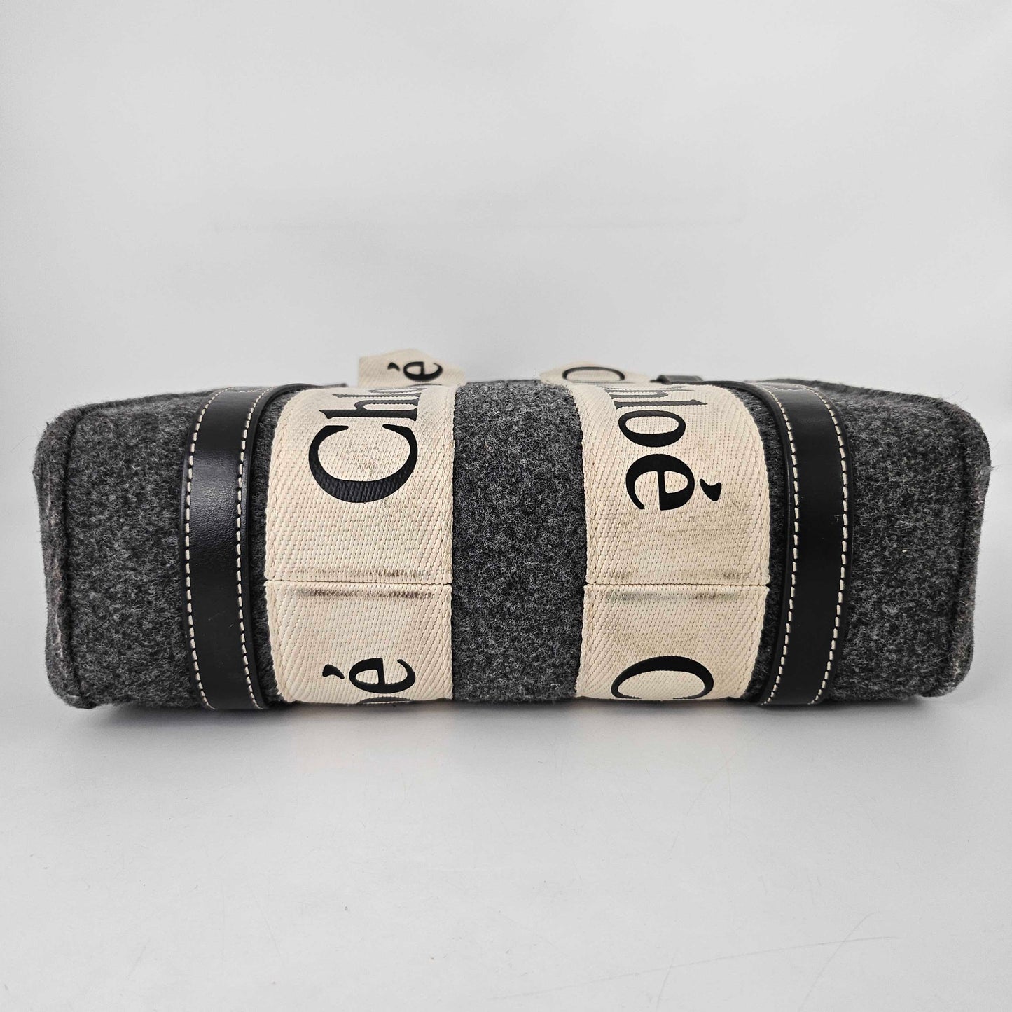Small Woody Tote Bag in Grey [ReSale]