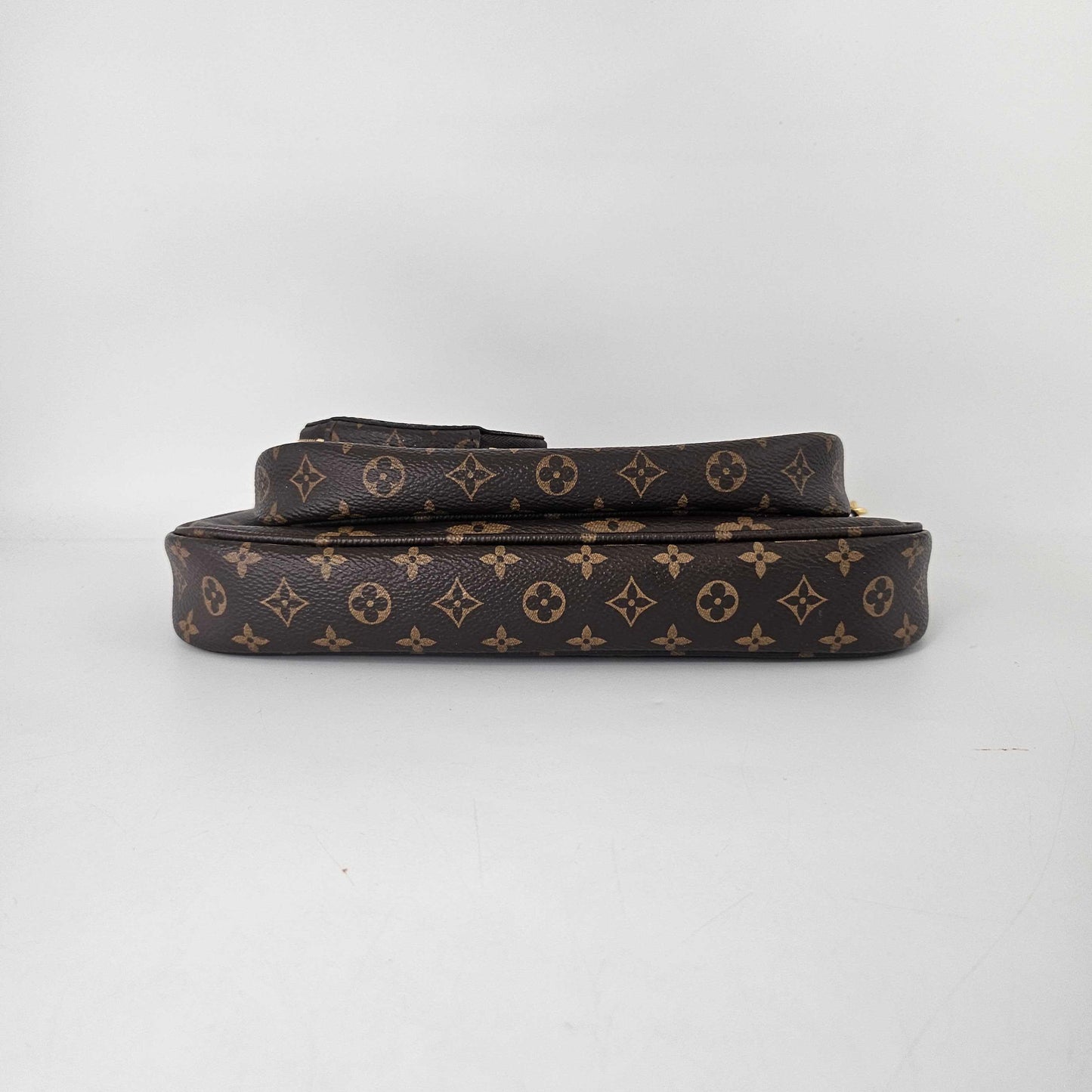 Multi Pochette Accessories Bag with Khaki Strap [ReSale]
