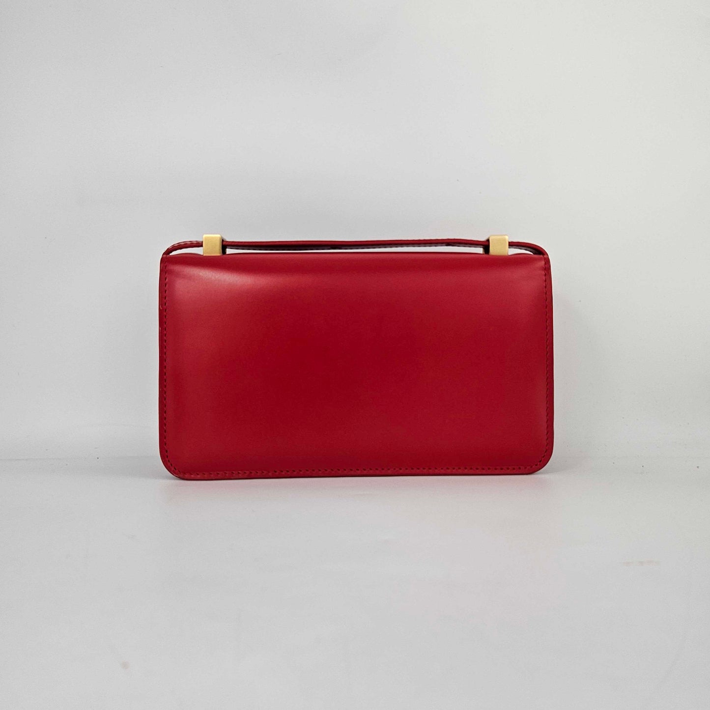 The Classic Mini Leather Shoulder Bag in Red [ReSale]