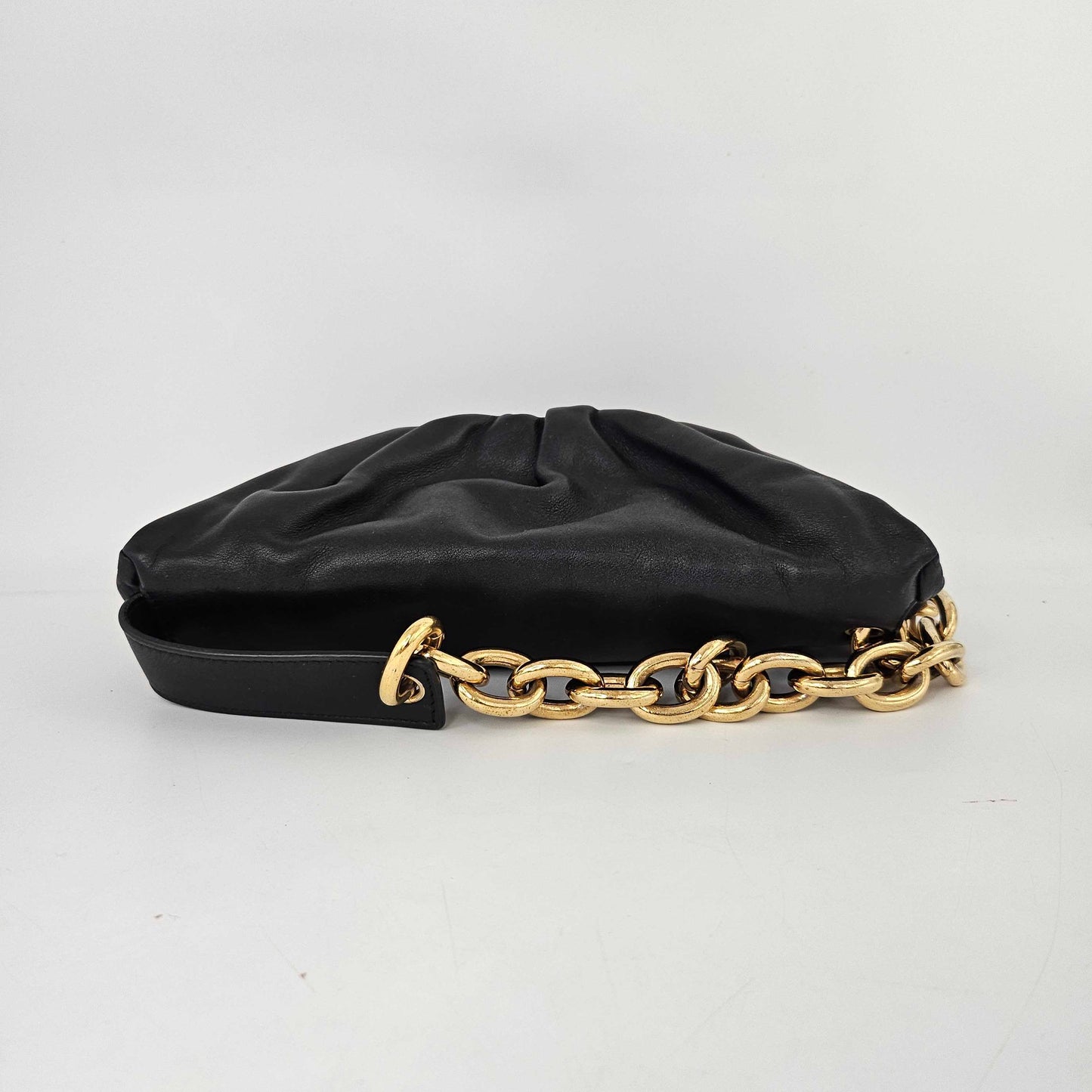 Belt Chain Pouch in Black Leather [ReSale]