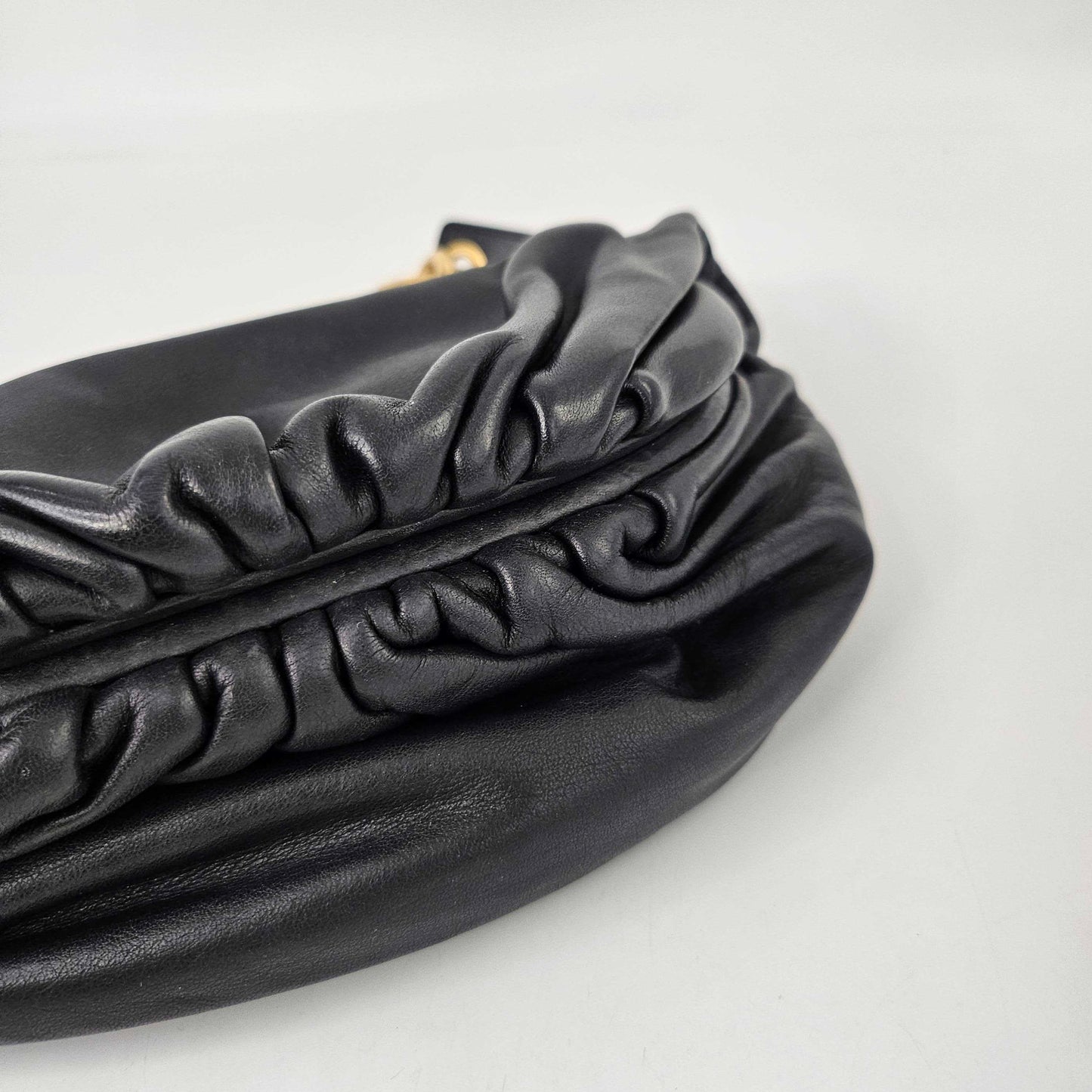 Belt Chain Pouch in Black Leather [ReSale]