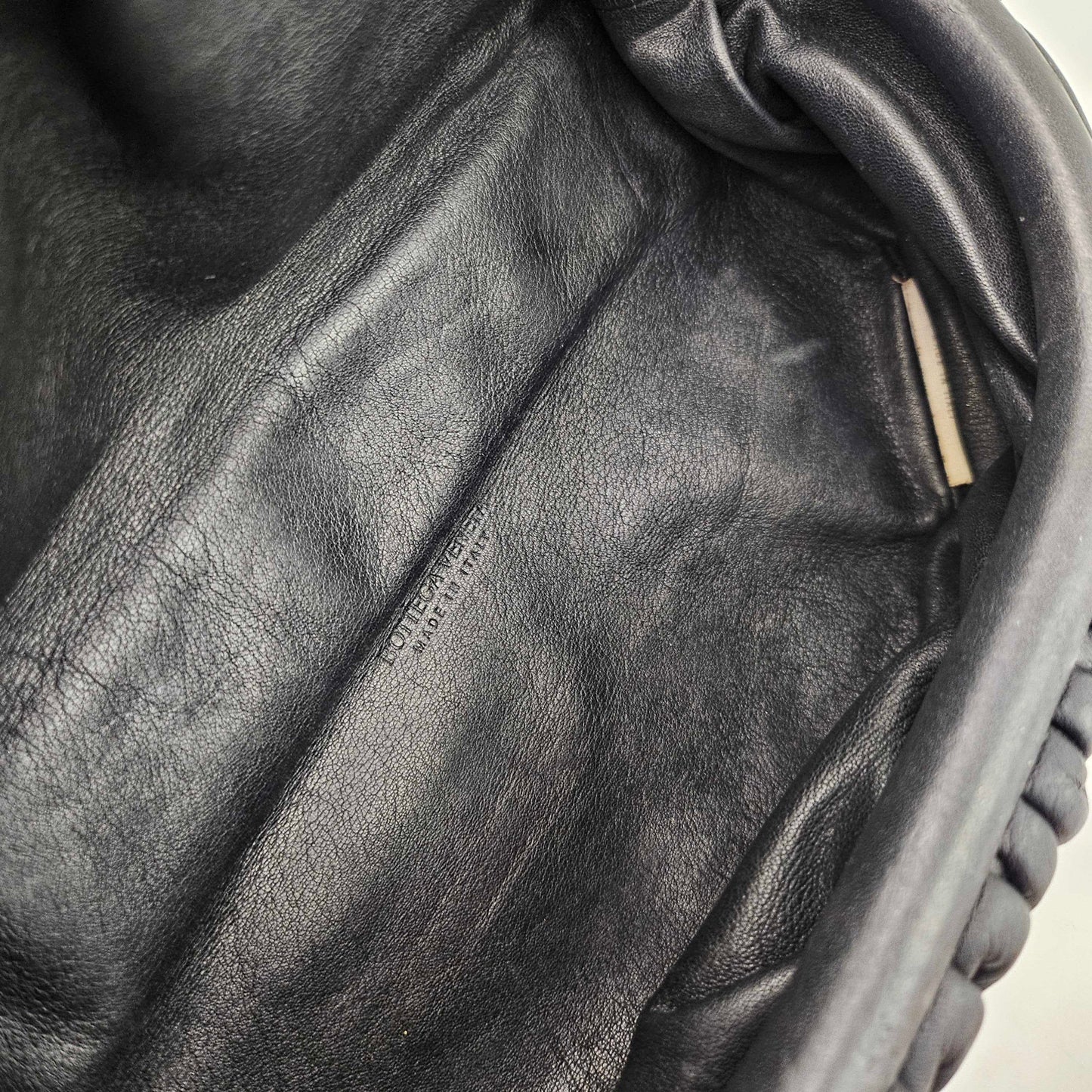 Belt Chain Pouch in Black Leather [ReSale]