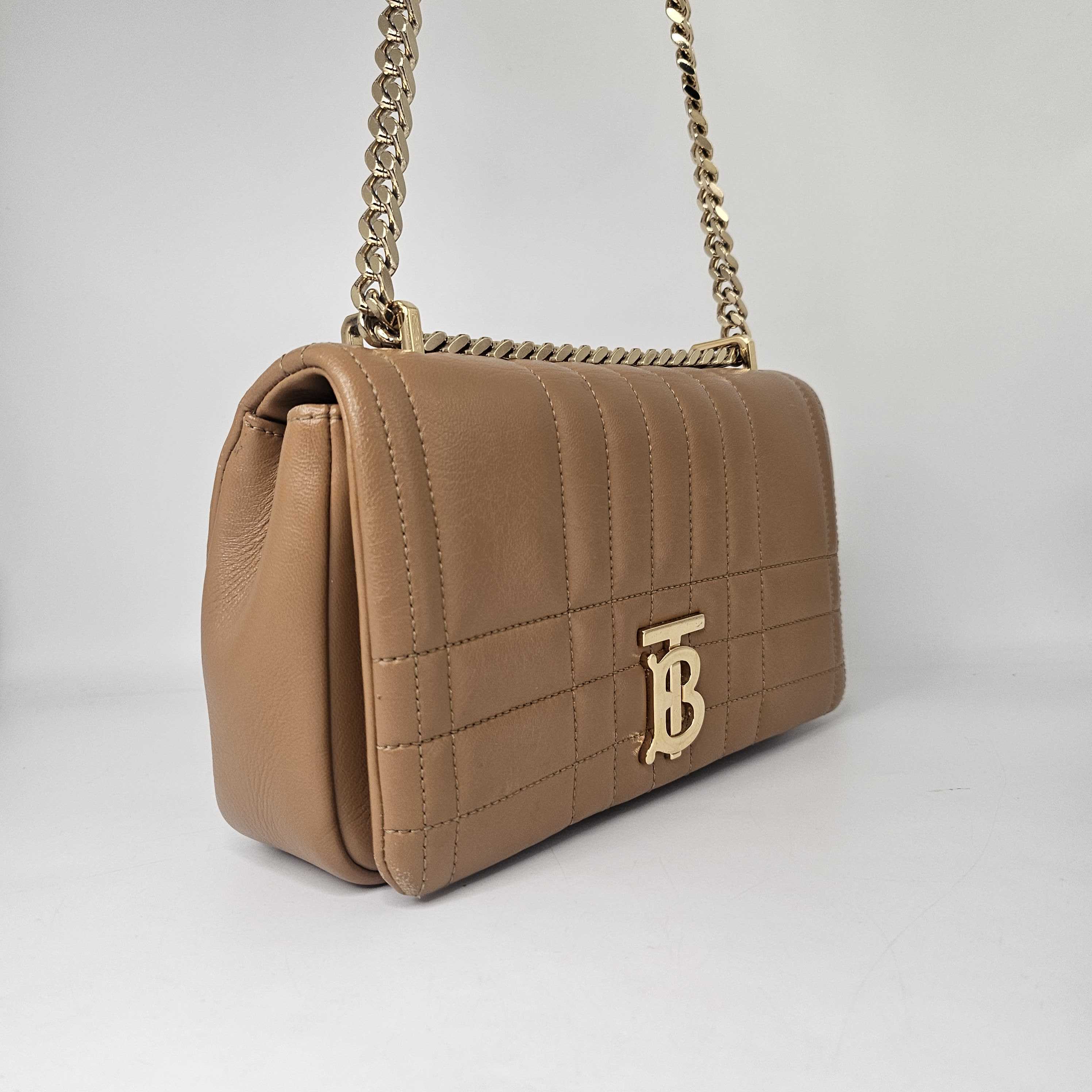 BURBERRY Brown Small Quilted Lola Bag | COCOON BURBERRY Brown Small Quilted Lola Bag | COCOON