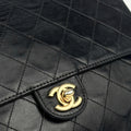 Vintage Timeless Classic Single Flap in Black Lambskin 1994 - 1996