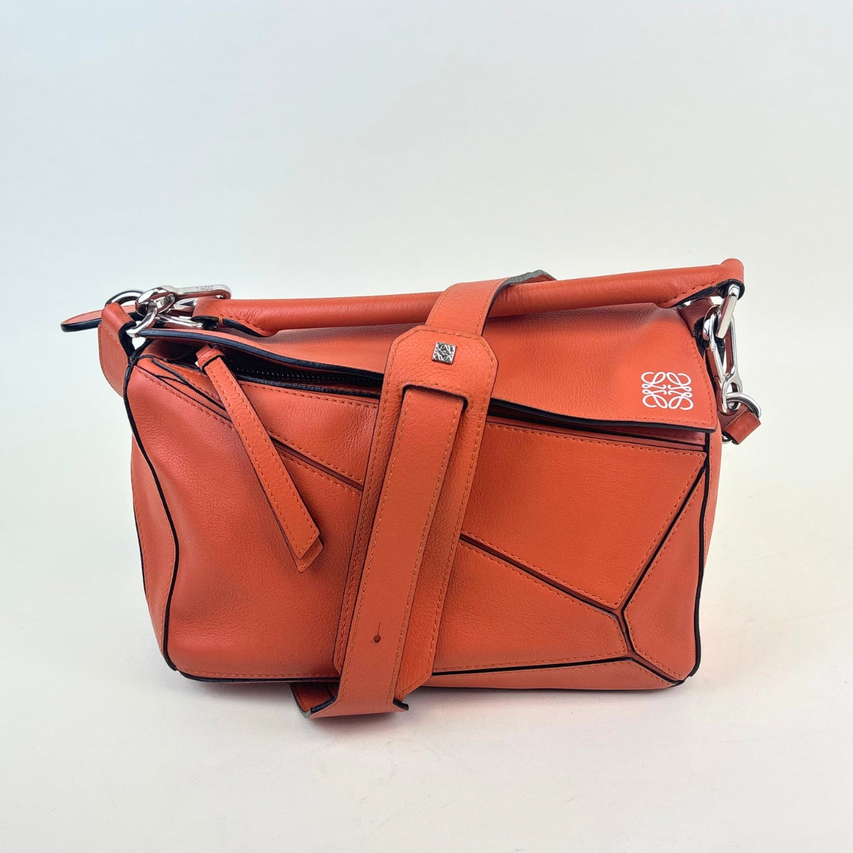Small Puzzle Bag in Orange Leather [ReSale]