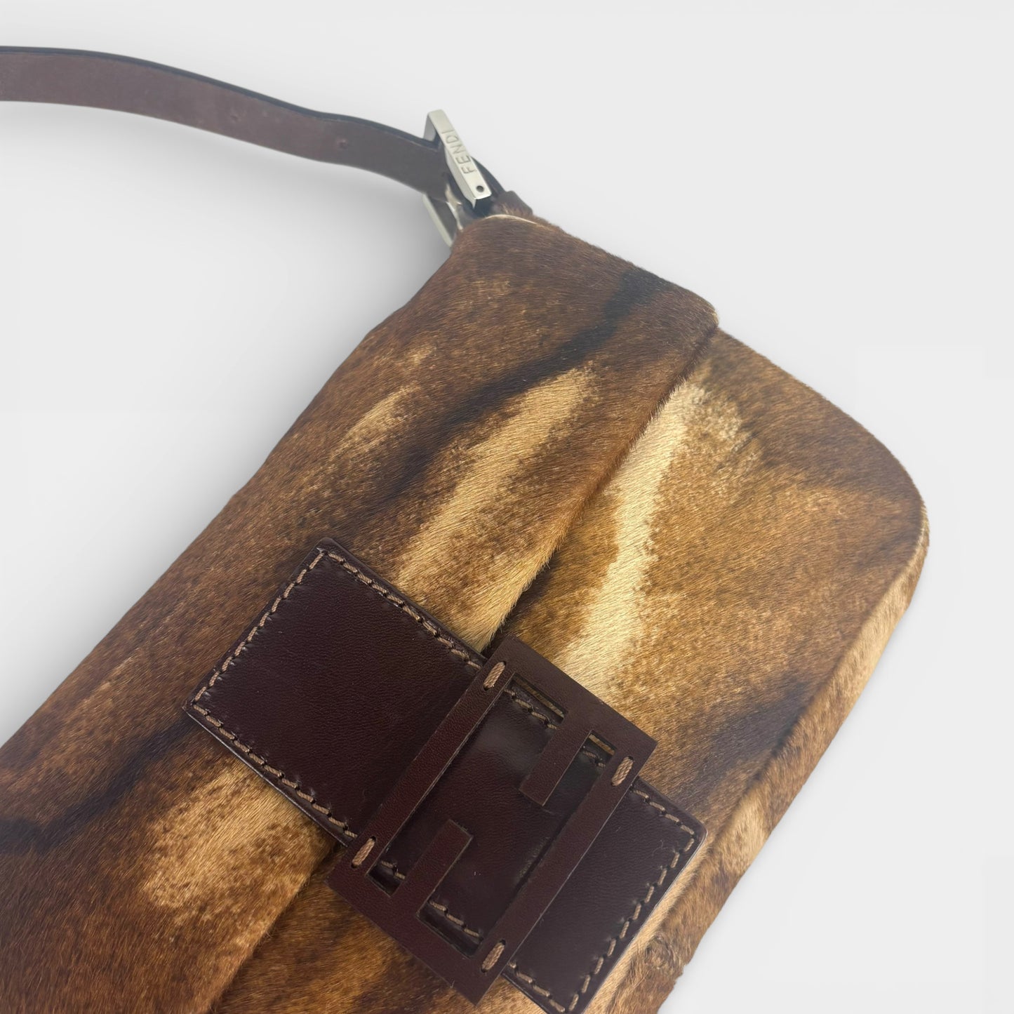 Baguette in Brown Pony Hair