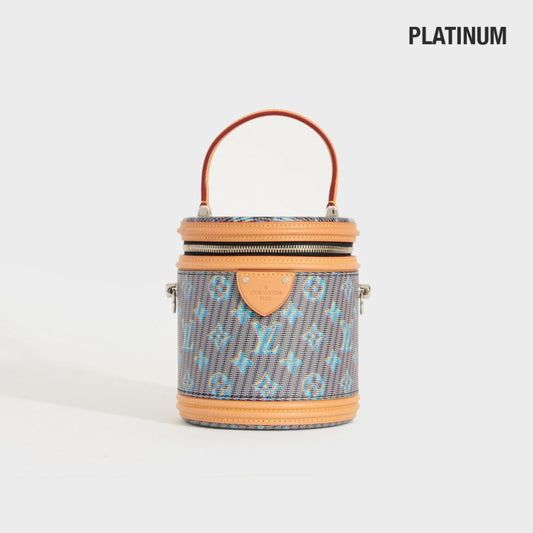 Cannes Bag in Damier Monogram Blue LV Pop Canvas
