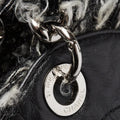 Tweedy Bon Bon Tote in Black Lambskin