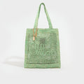Summer Banana Tote in Sage Green