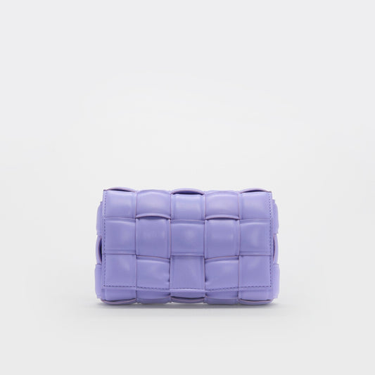 Small Padded Cassette Bag in Amethyst