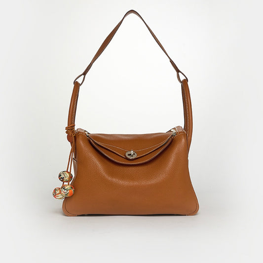 Lindy 30 Bag in Brown Taurillon Clemence Leather 2007