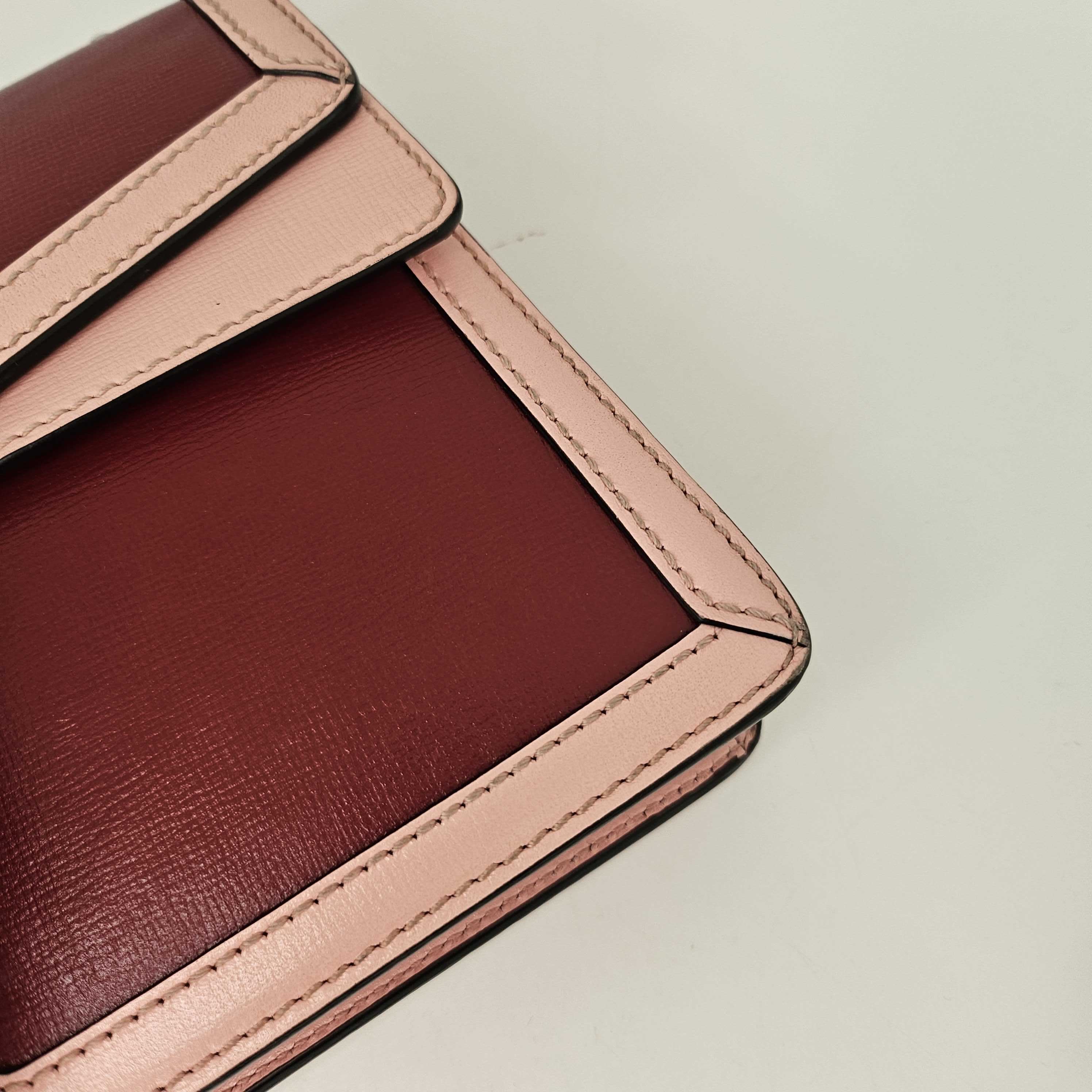 Dionysus Small Shoulder Bag in Red and Pink [ReSale]