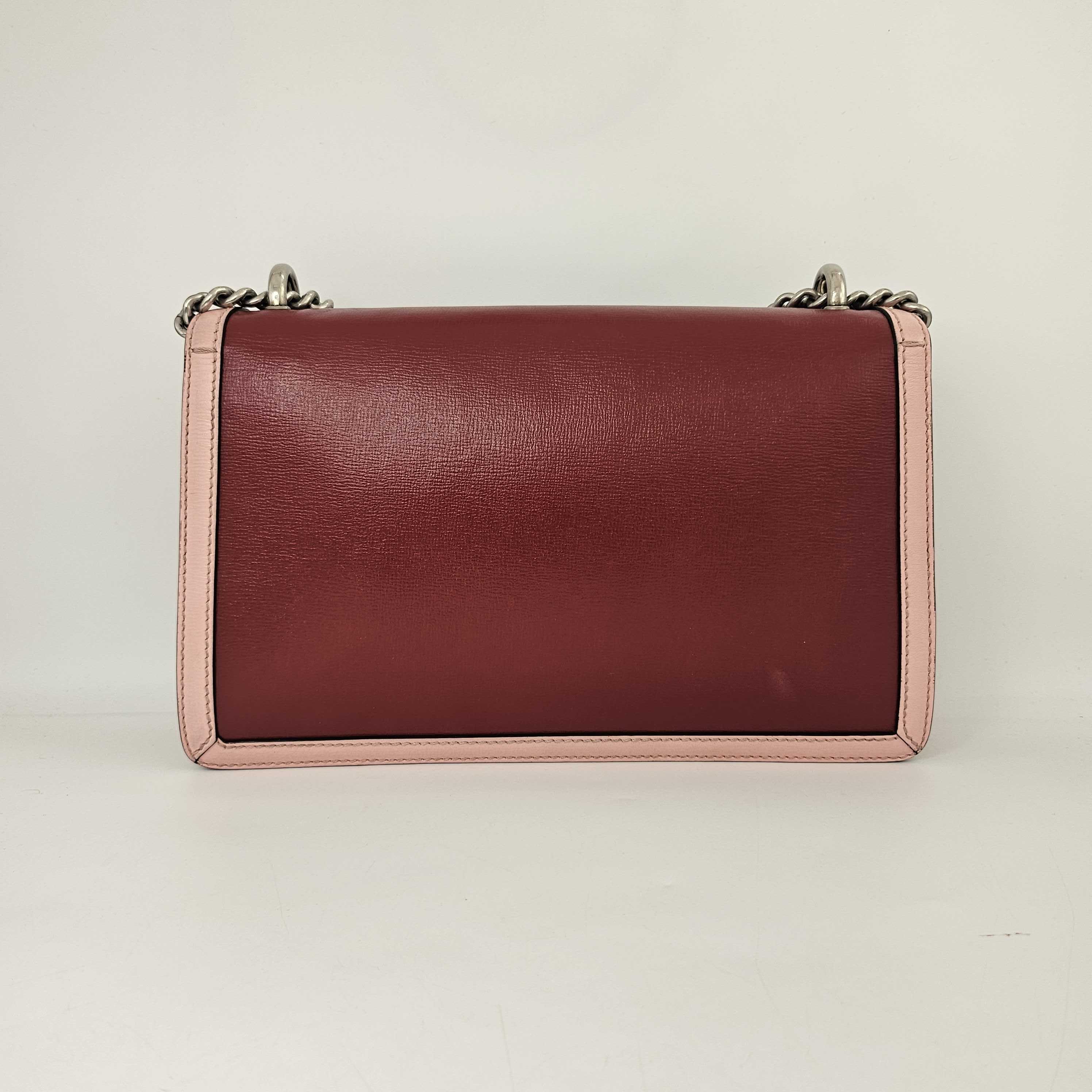 Dionysus Small Shoulder Bag in Red and Pink [ReSale]