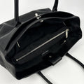 Executive Cerf Tote in Black Caviar Leather
