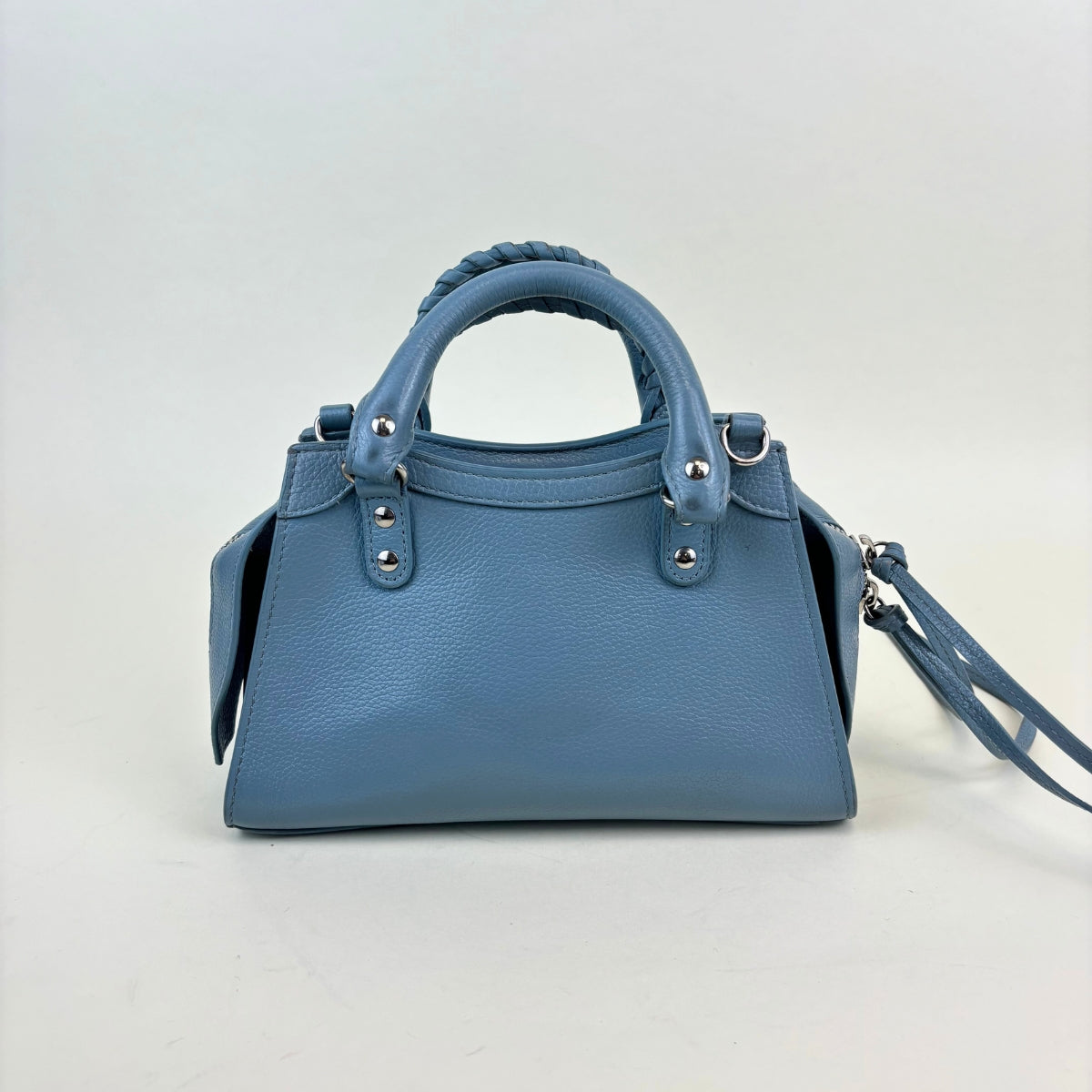Mini Neo Classic City Leather Bag in Blue Grey [ReSale]