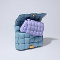 Small Padded Cassette Bag in Amethyst