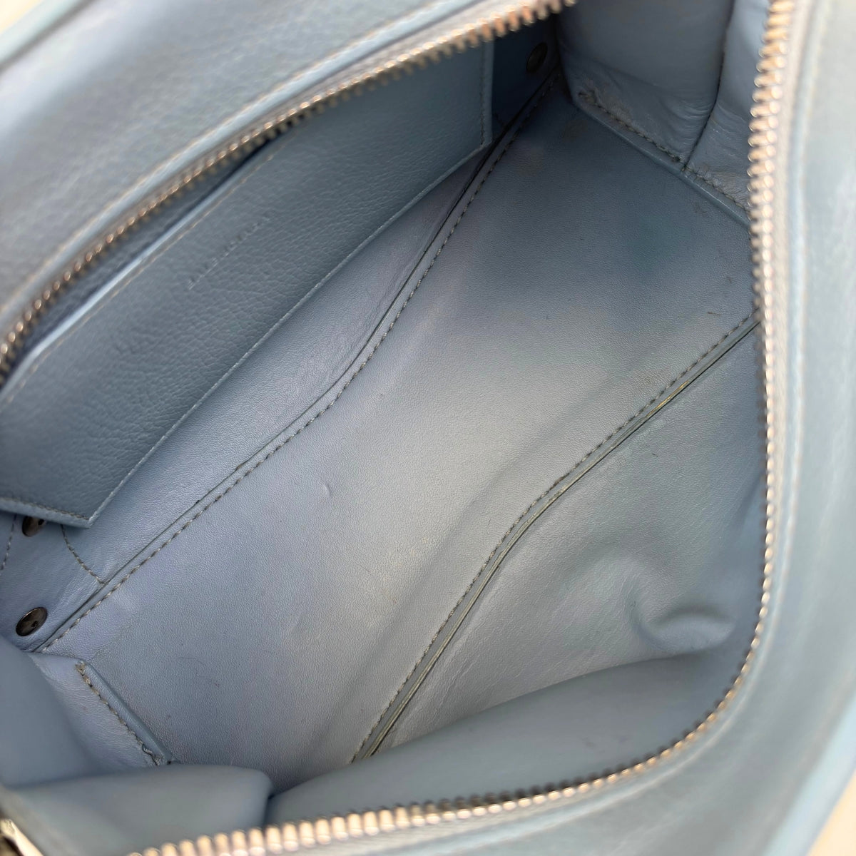 Mini Neo Classic City Leather Bag in Blue Grey [ReSale]