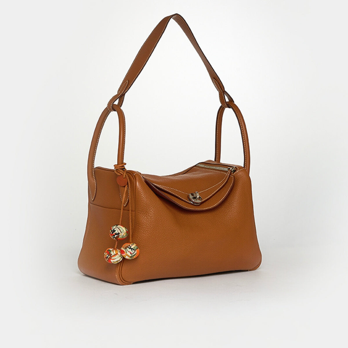 Lindy 30 Bag in Brown Taurillon Clemence Leather 2007