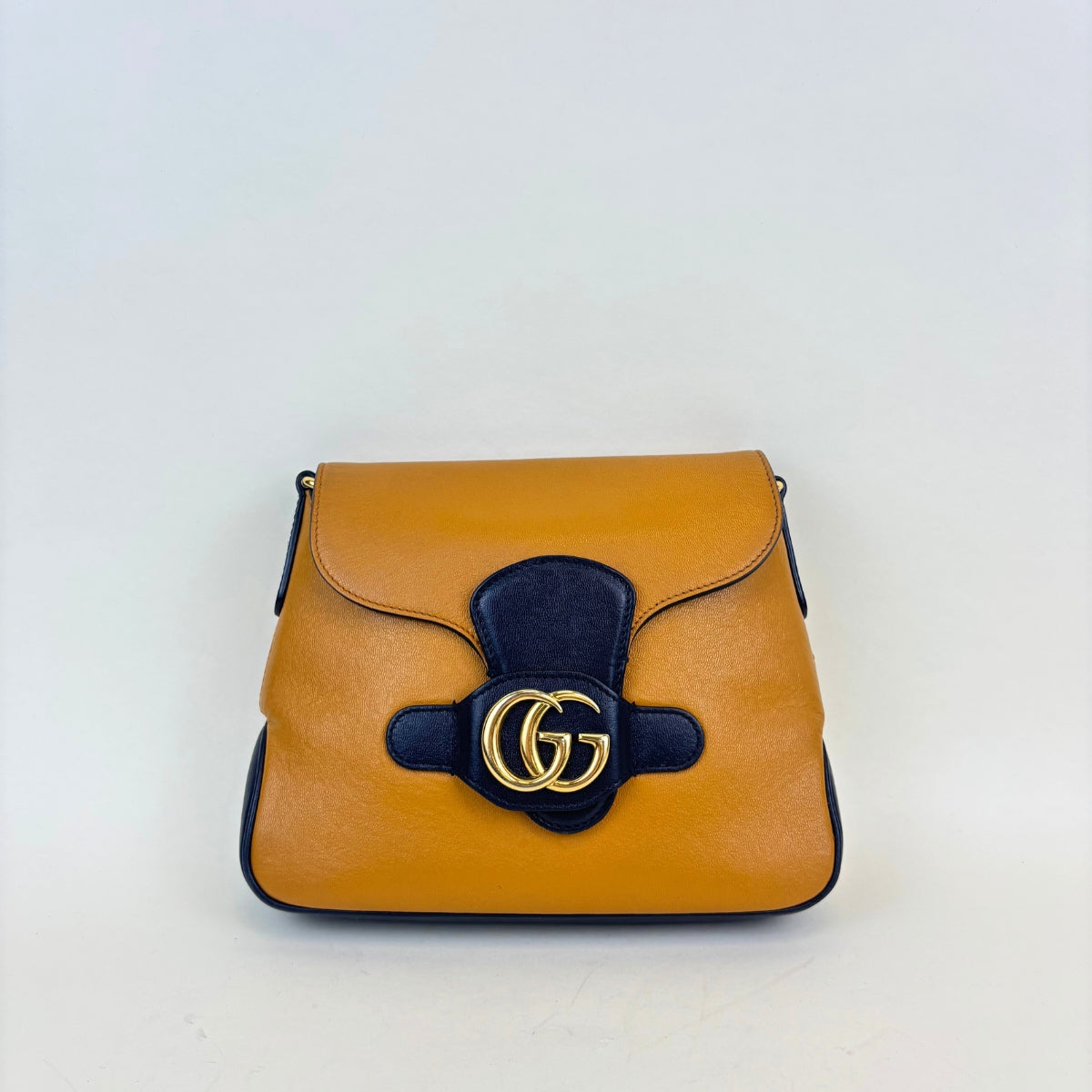 GG Logo Small Crossbody Messenger Bag in Burnt Orange [ReSale]