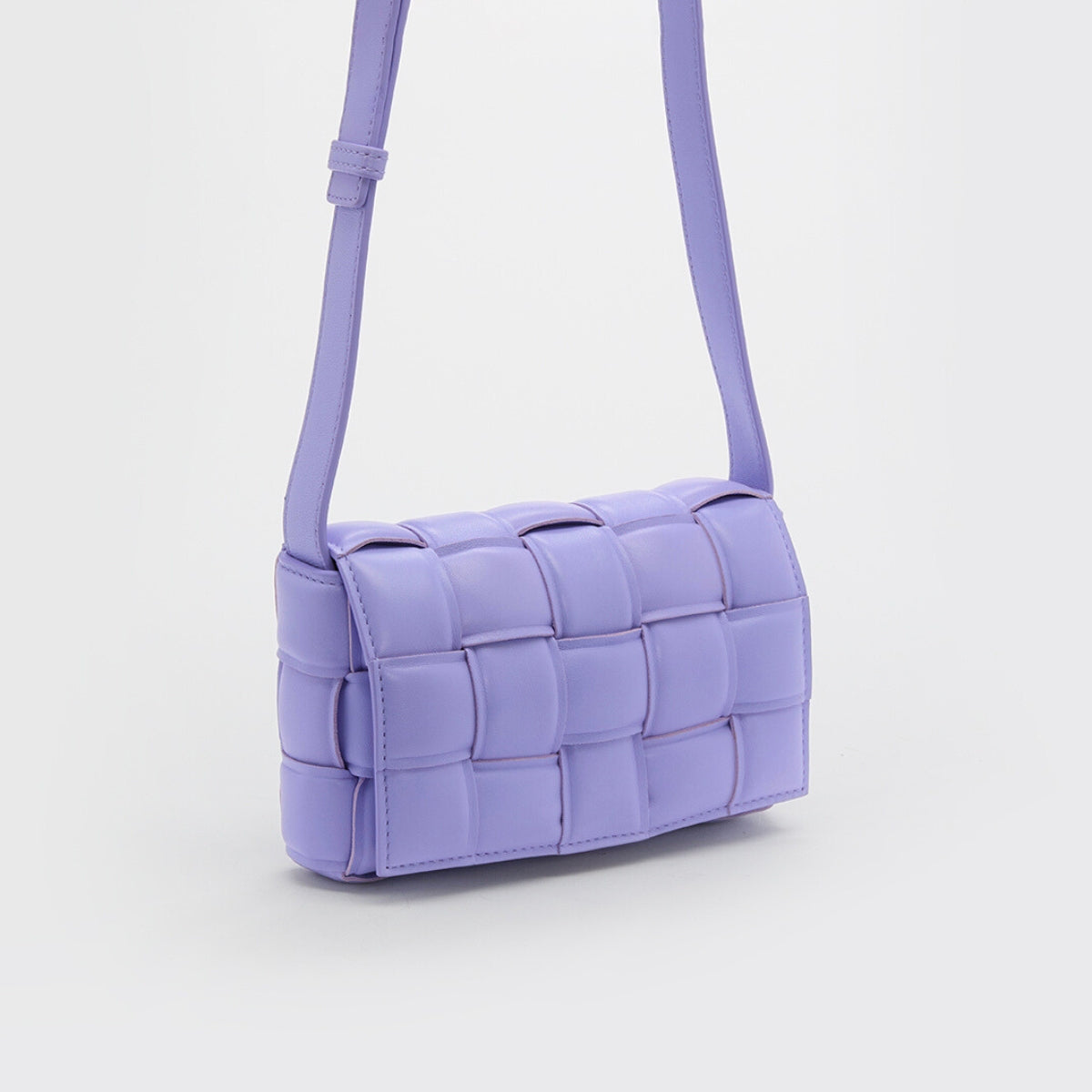 Small Padded Cassette Bag in Amethyst